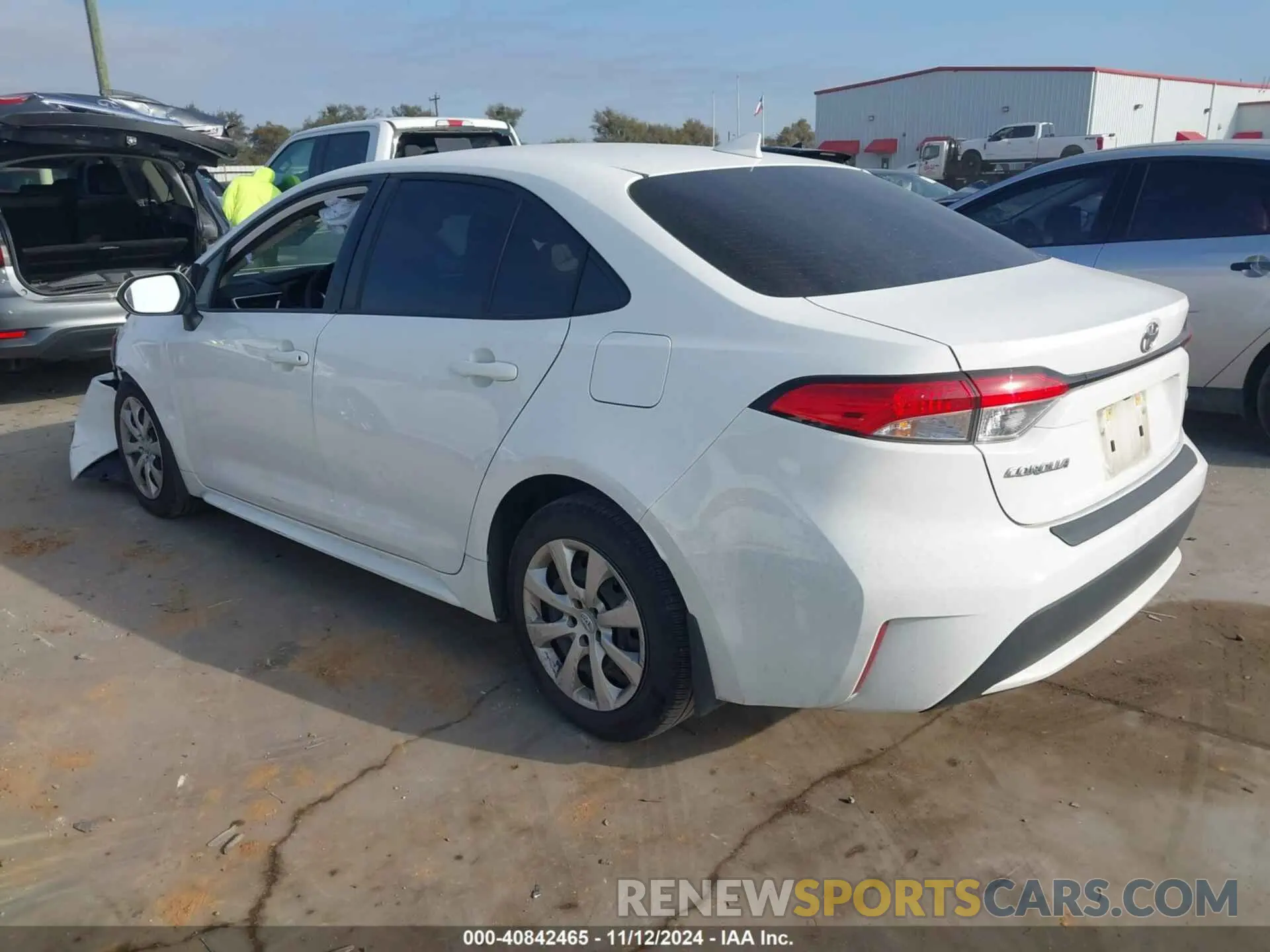 3 Photograph of a damaged car JTDEPRAEXLJ103330 TOYOTA COROLLA 2020