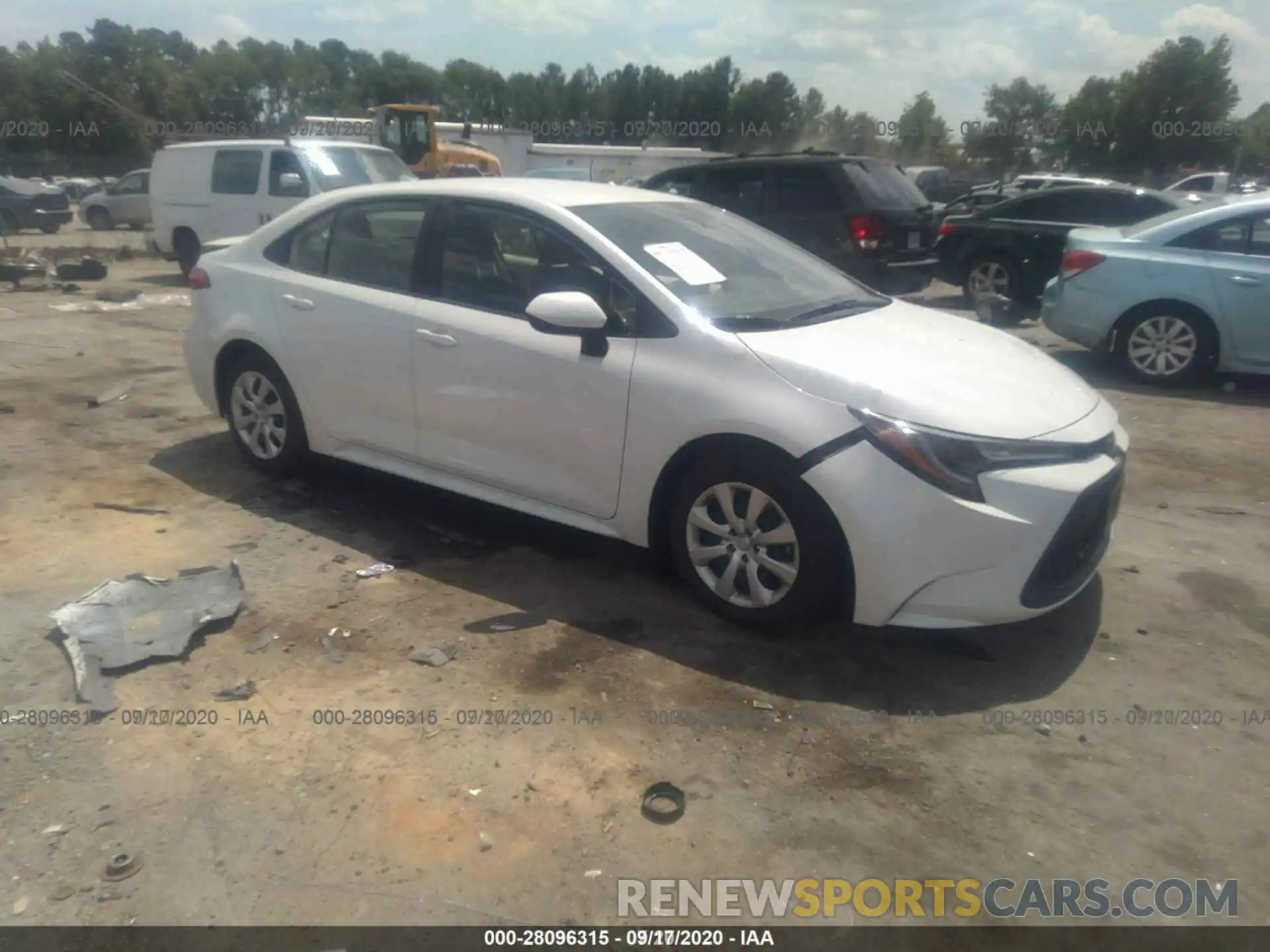 12 Photograph of a damaged car JTDEPRAEXLJ105059 TOYOTA COROLLA 2020