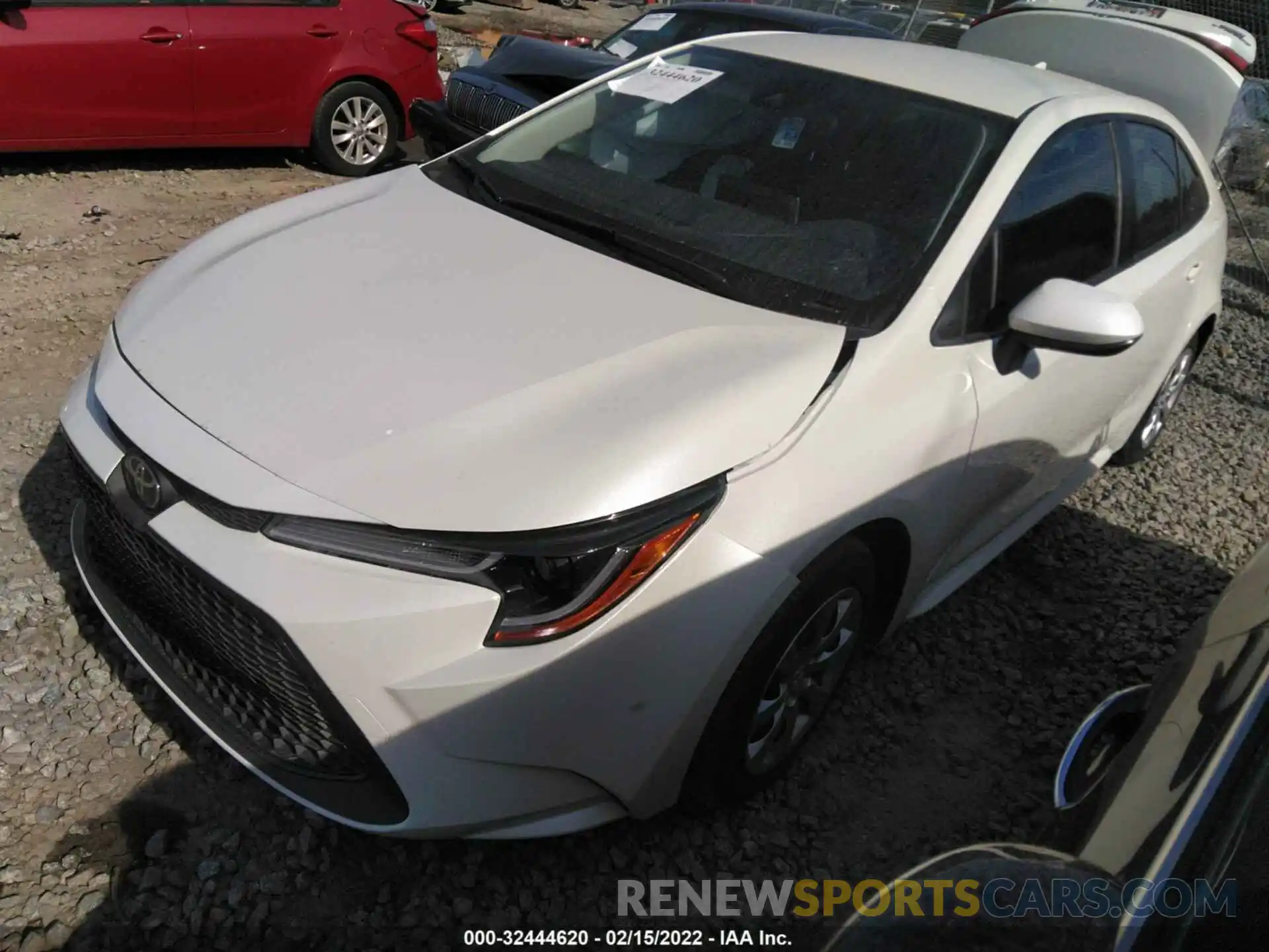 2 Photograph of a damaged car JTDEPRAEXLJ106096 TOYOTA COROLLA 2020