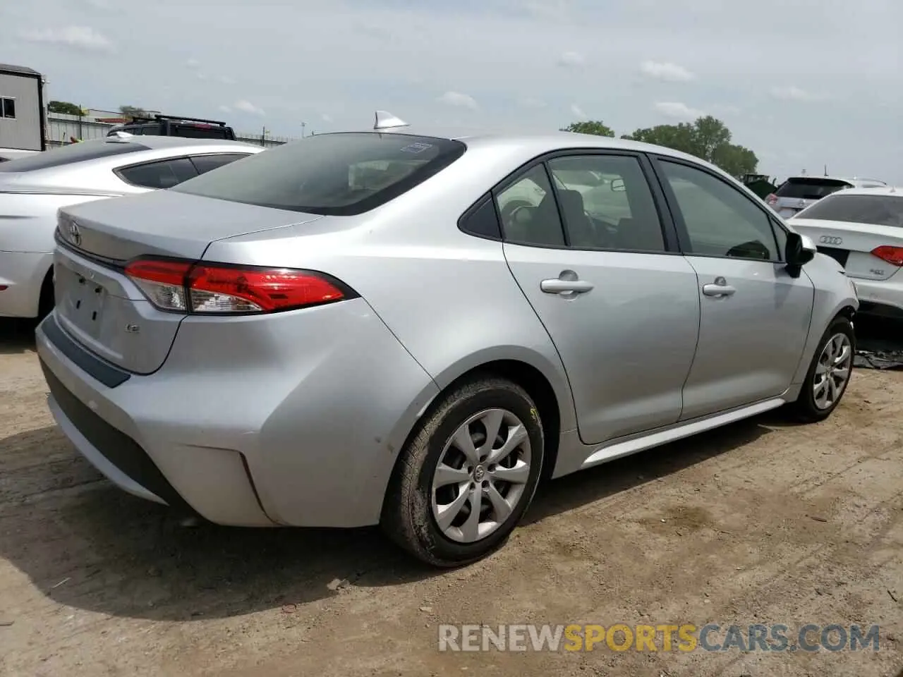 3 Photograph of a damaged car JTDEPRAEXLJ106390 TOYOTA COROLLA 2020