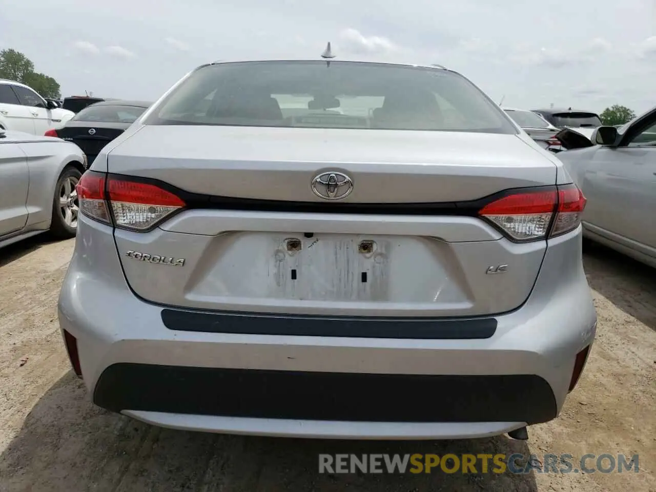 6 Photograph of a damaged car JTDEPRAEXLJ106390 TOYOTA COROLLA 2020