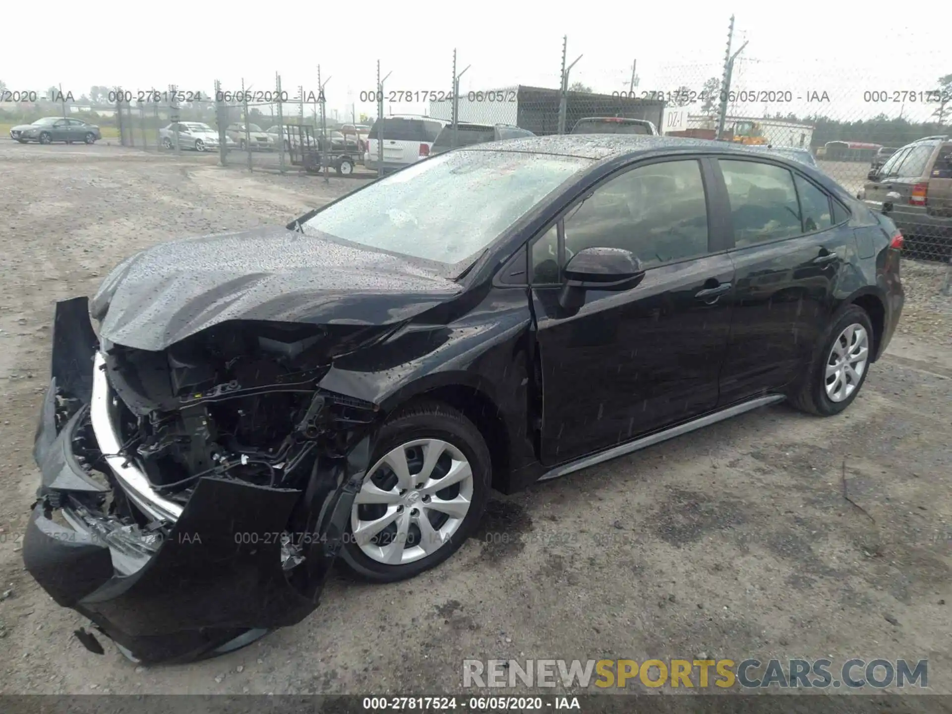 2 Photograph of a damaged car JTDEPRAEXLJ109600 TOYOTA COROLLA 2020