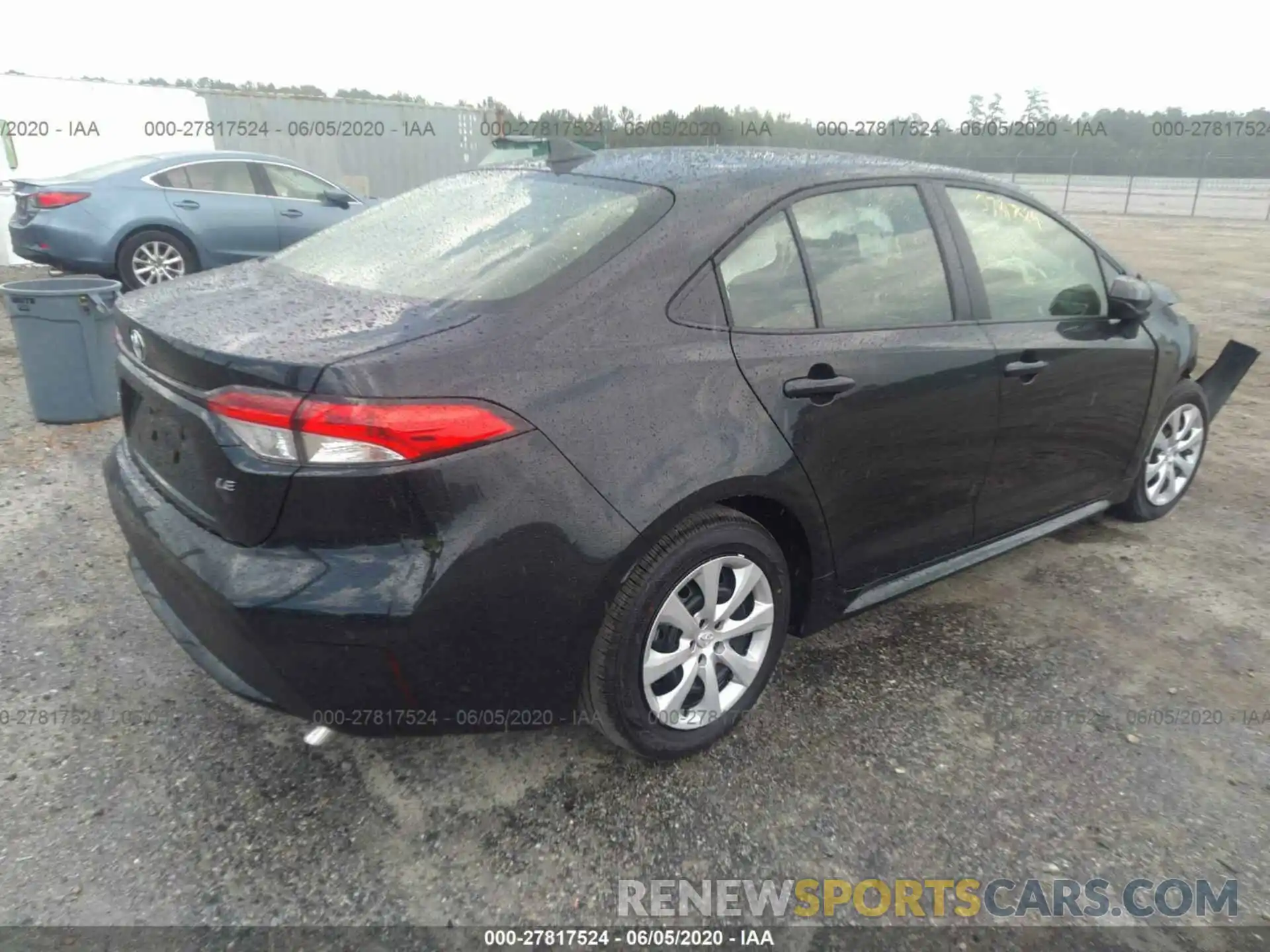 4 Photograph of a damaged car JTDEPRAEXLJ109600 TOYOTA COROLLA 2020