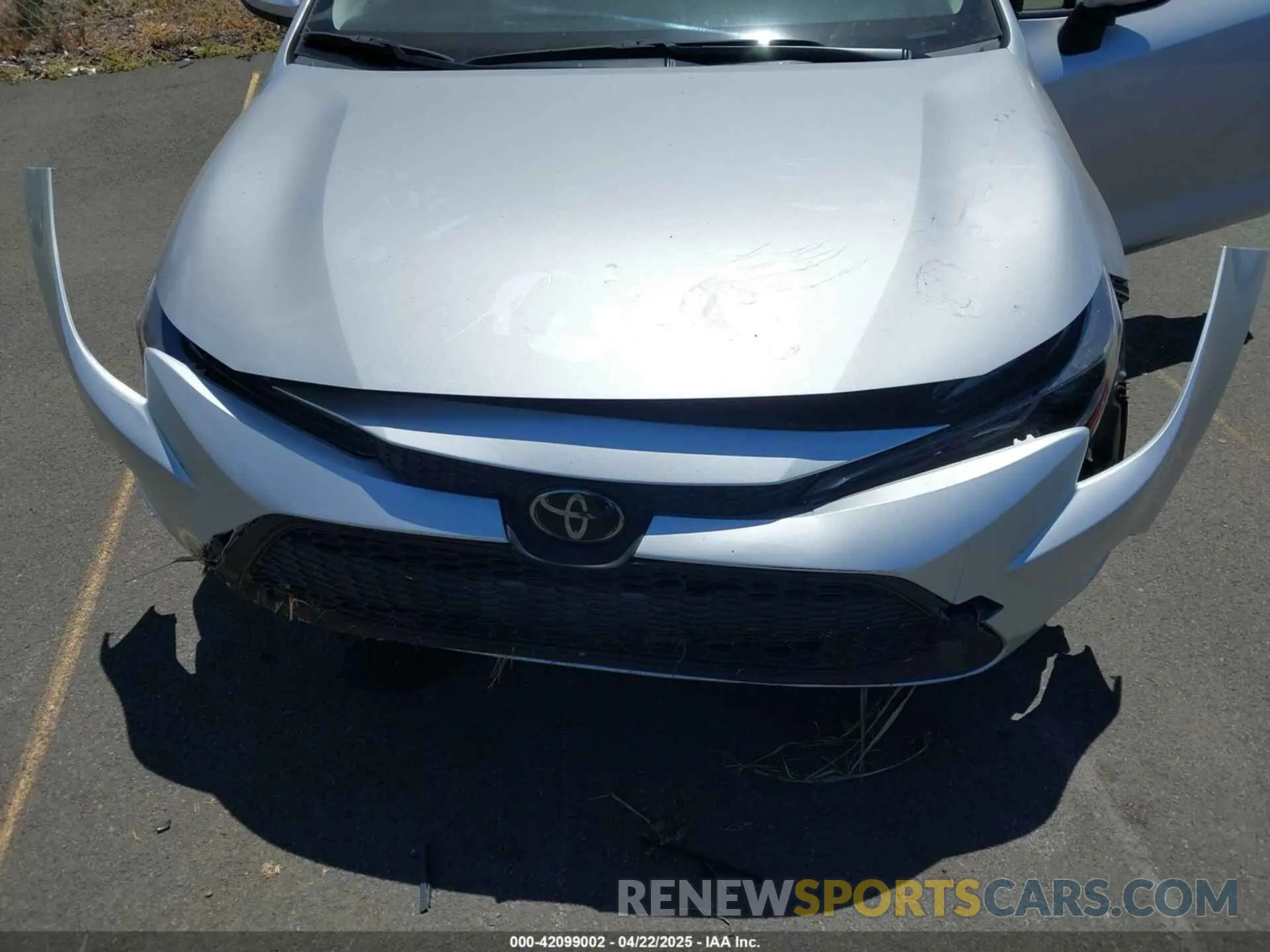 6 Photograph of a damaged car JTDEPRAEXLJ109614 TOYOTA COROLLA 2020