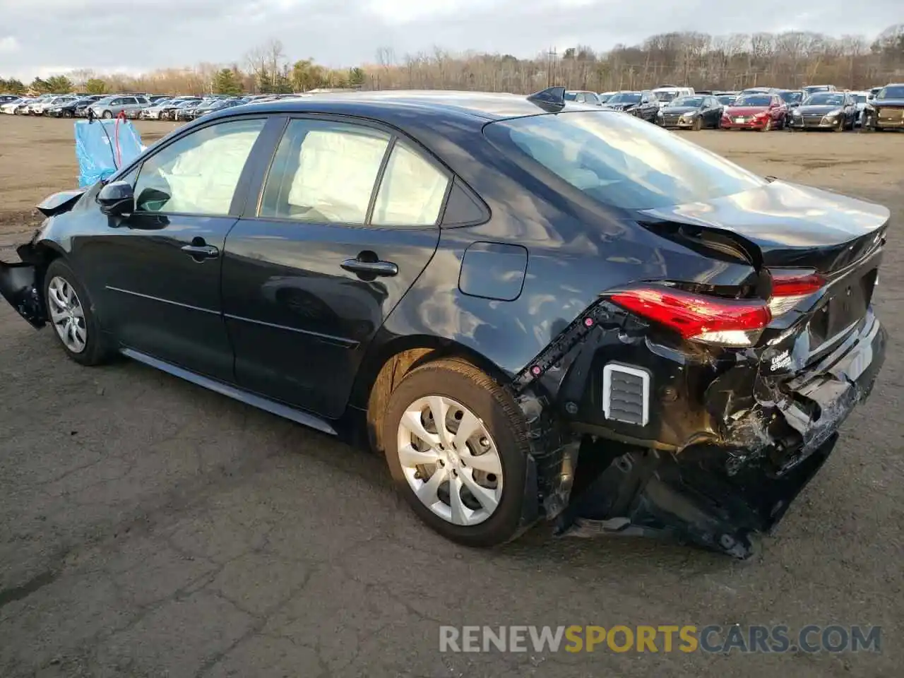 2 Photograph of a damaged car JTDEPRAEXLJ109970 TOYOTA COROLLA 2020