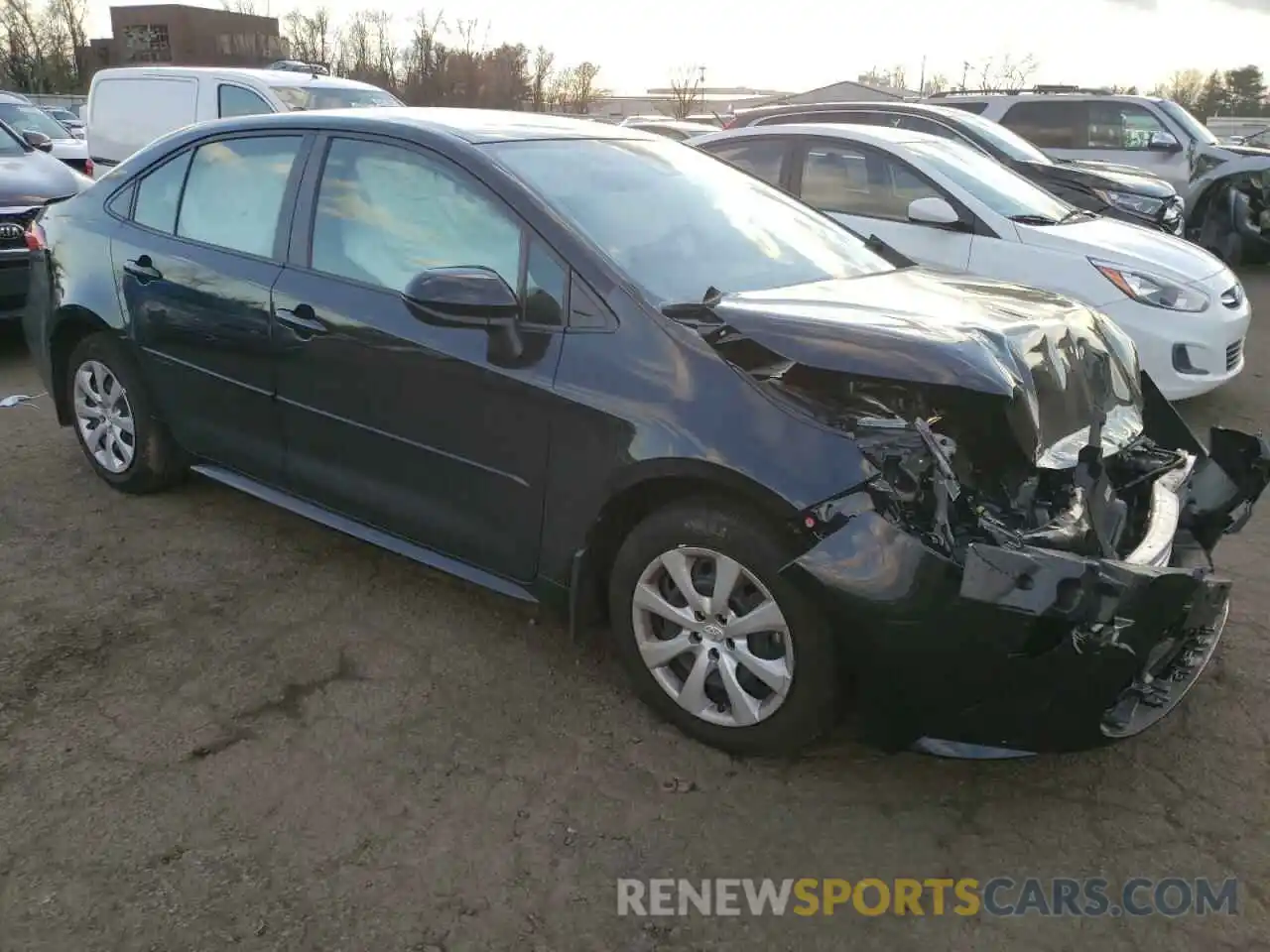 4 Photograph of a damaged car JTDEPRAEXLJ109970 TOYOTA COROLLA 2020