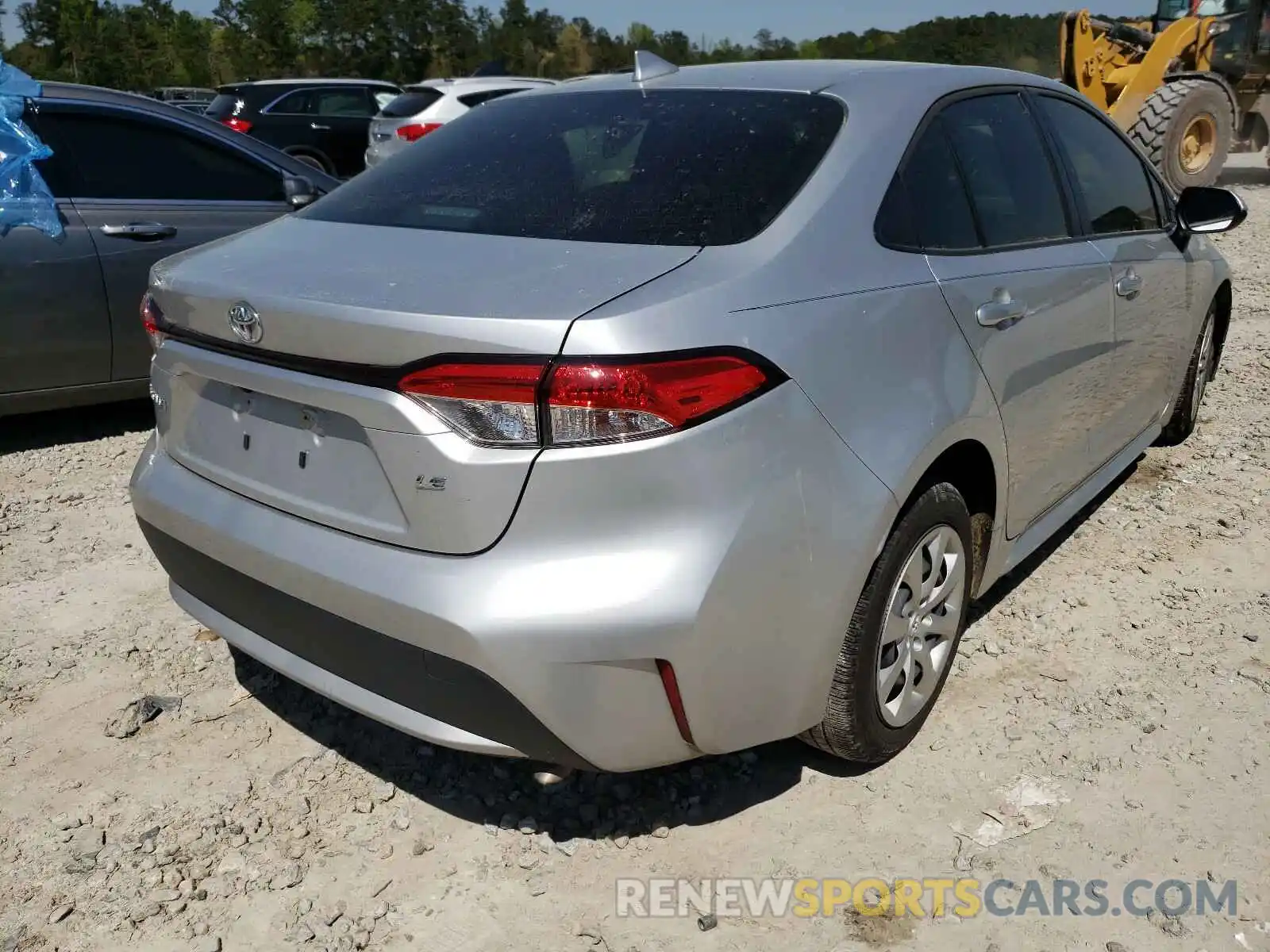 4 Photograph of a damaged car JTDEPRAEXLJ113632 TOYOTA COROLLA 2020