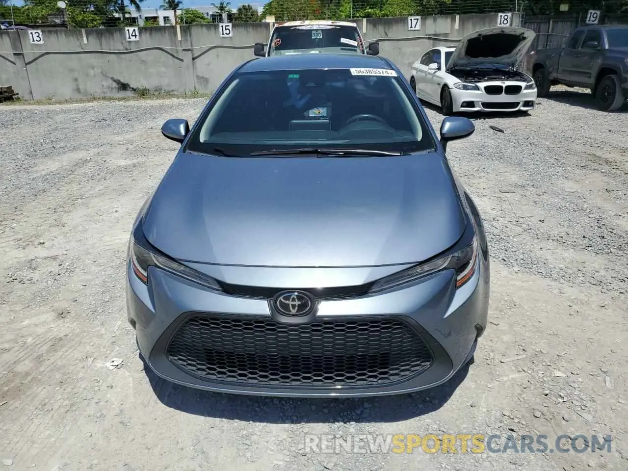 5 Photograph of a damaged car JTDEPRAEXLJ114358 TOYOTA COROLLA 2020