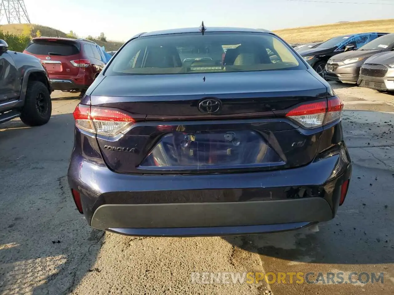 6 Photograph of a damaged car JTDEPRAEXLJ114523 TOYOTA COROLLA 2020