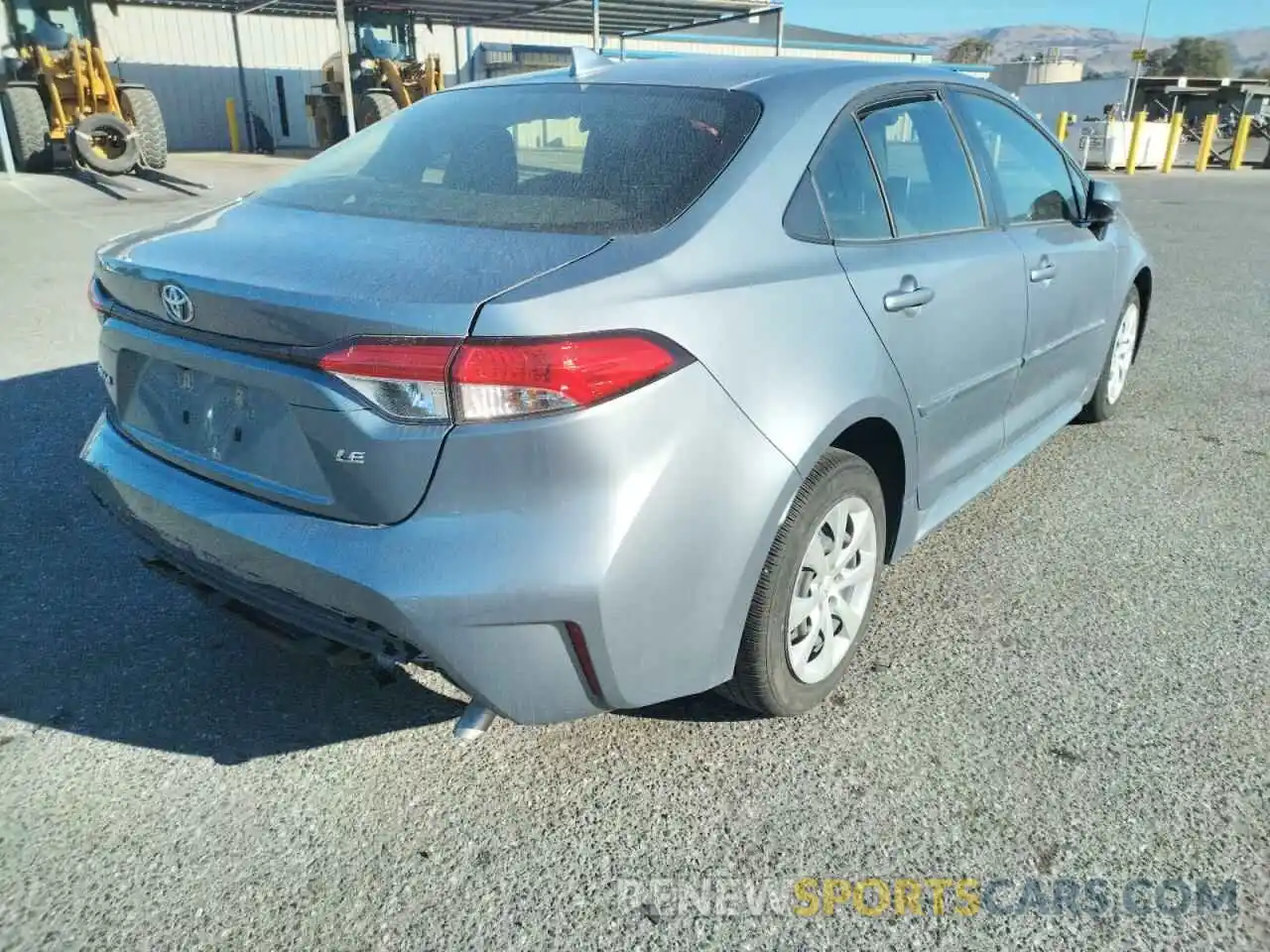 4 Photograph of a damaged car JTDEPRAEXLJ115798 TOYOTA COROLLA 2020