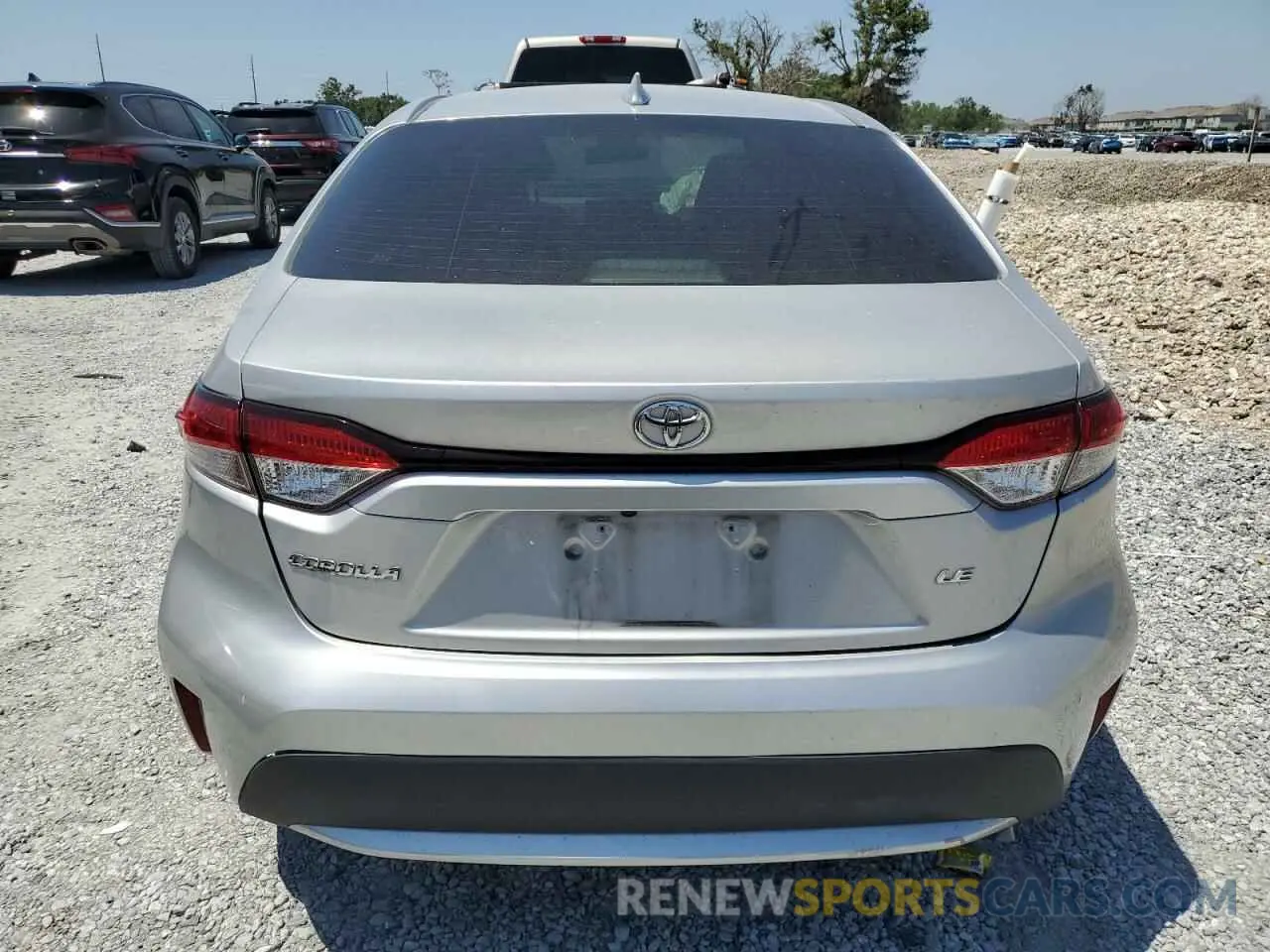 6 Photograph of a damaged car JTDEPRAEXLJ116174 TOYOTA COROLLA 2020