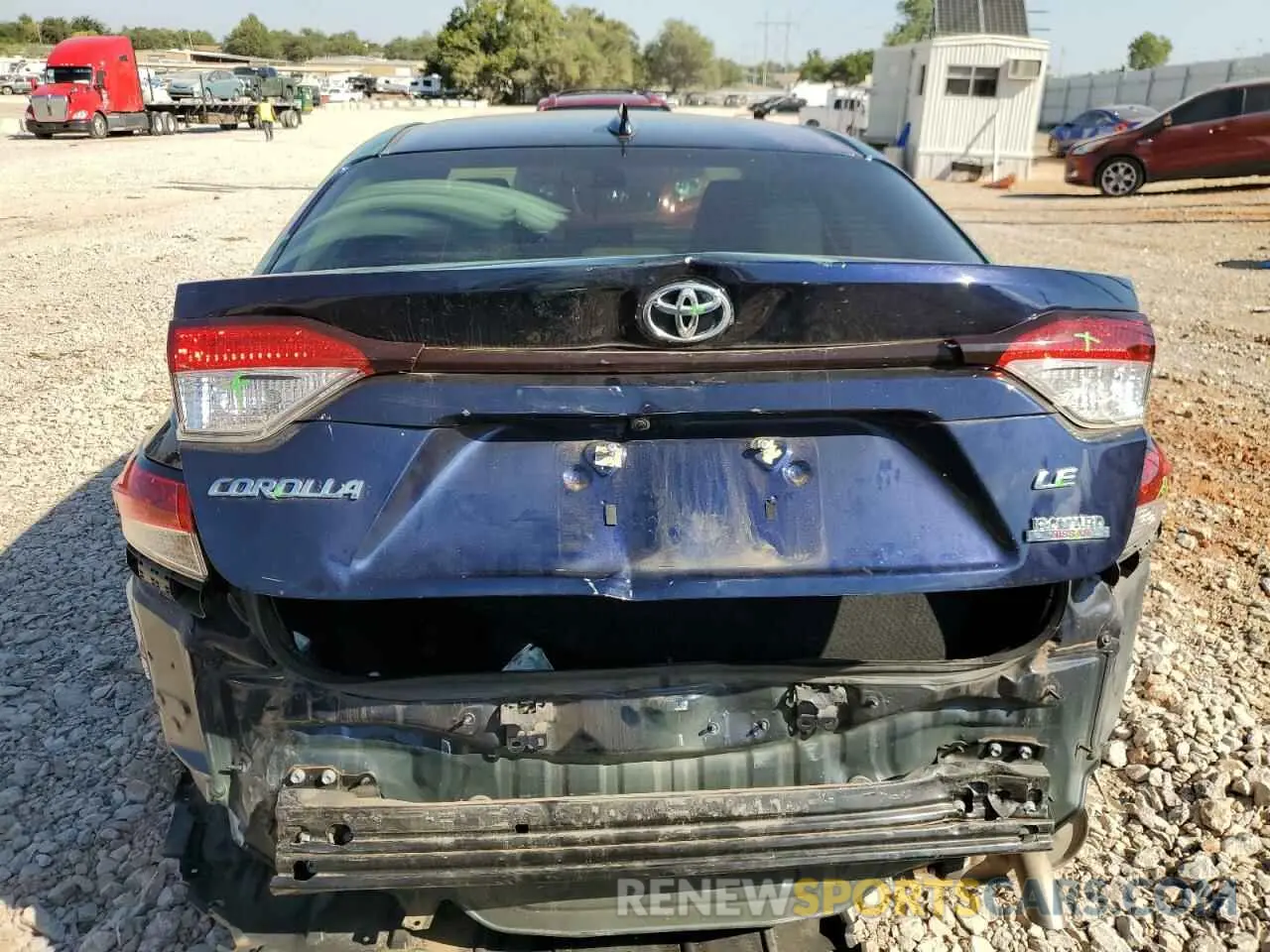 6 Photograph of a damaged car JTDEPRAEXLJ116532 TOYOTA COROLLA 2020