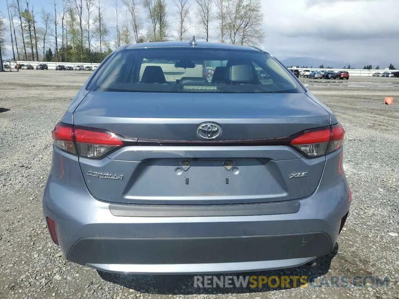 6 Photograph of a damaged car JTDFPRAE0LJ103096 TOYOTA COROLLA 2020