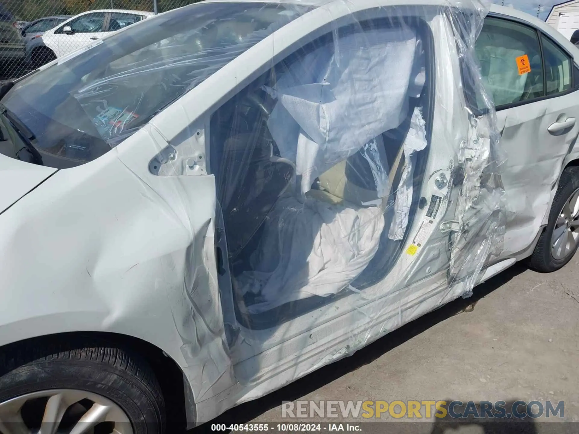6 Photograph of a damaged car JTDFPRAE3LJ078467 TOYOTA COROLLA 2020