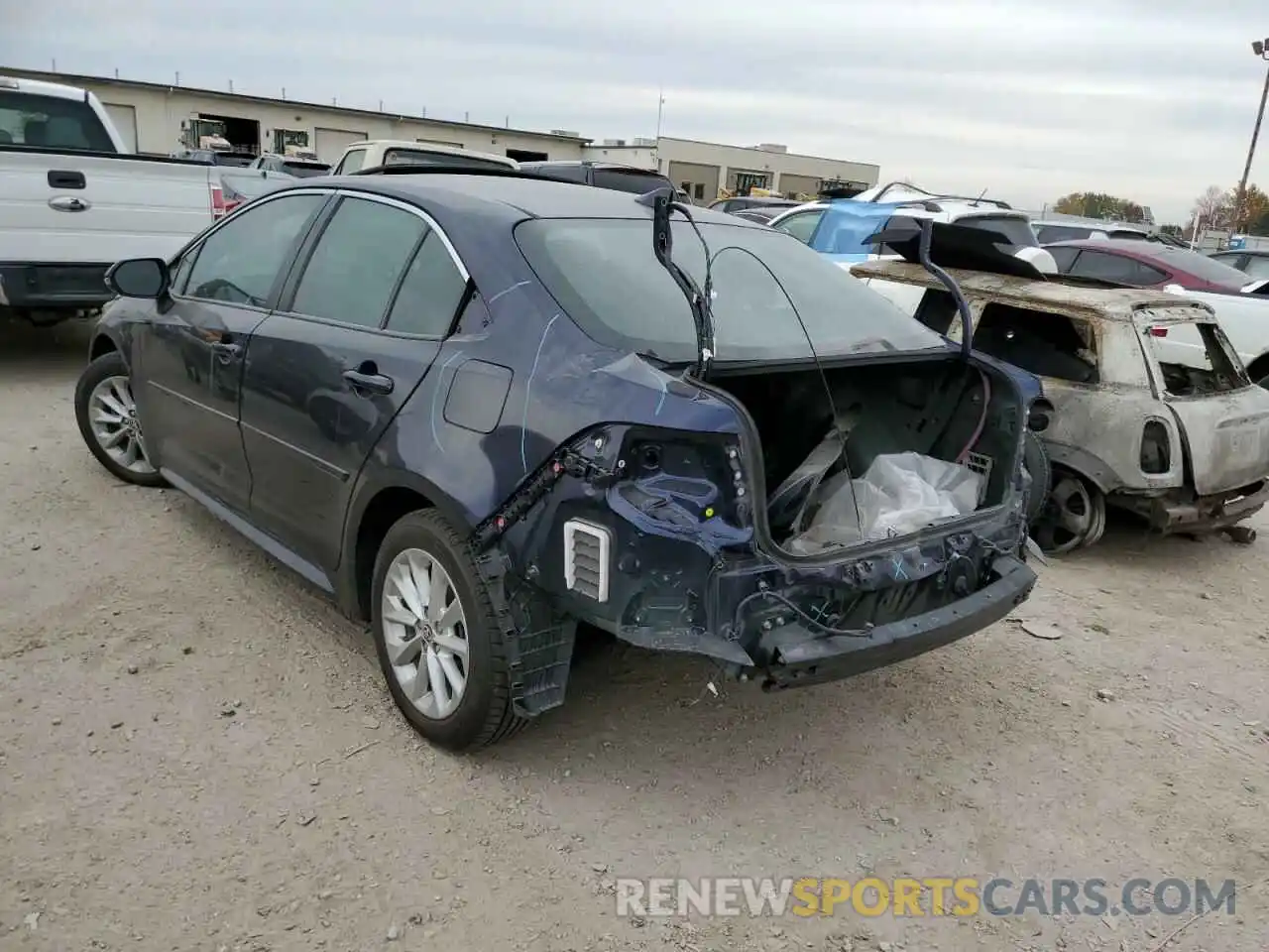 9 Photograph of a damaged car JTDFPRAE3LJ082776 TOYOTA COROLLA 2020