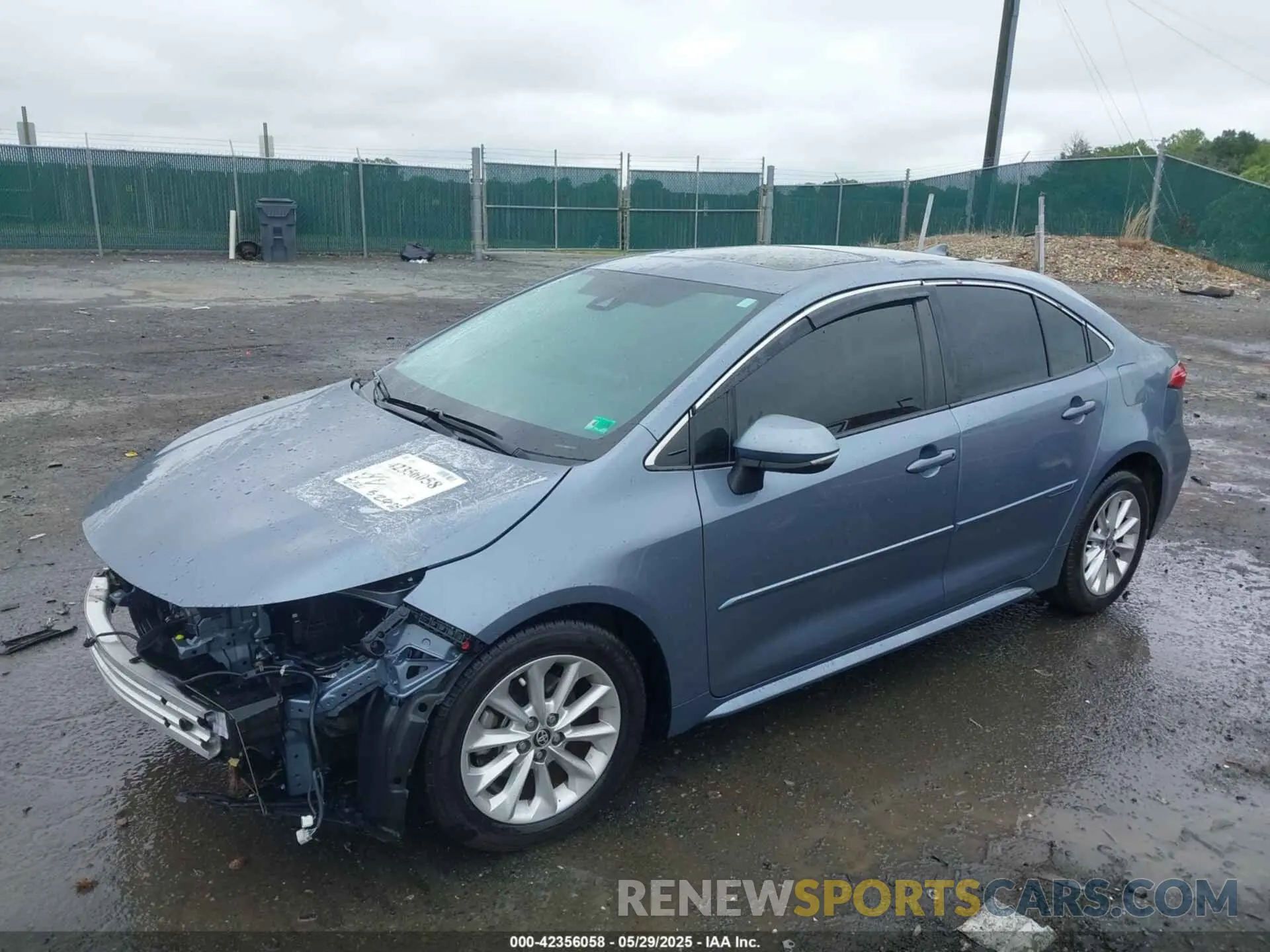 2 Photograph of a damaged car JTDFPRAE5LJ017914 TOYOTA COROLLA 2020