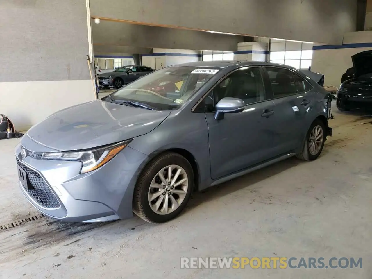 1 Photograph of a damaged car JTDFPRAE7LJ001892 TOYOTA COROLLA 2020