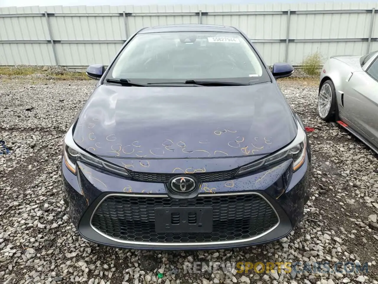 5 Photograph of a damaged car JTDFPRAE7LJ017879 TOYOTA COROLLA 2020