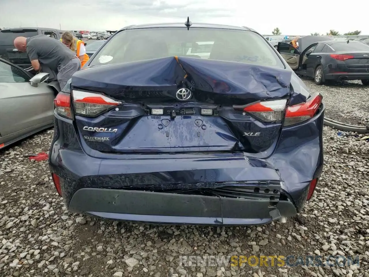 6 Photograph of a damaged car JTDFPRAE7LJ017879 TOYOTA COROLLA 2020