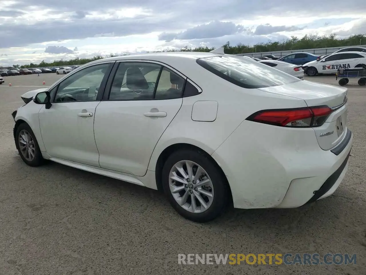 2 Photograph of a damaged car JTDFPRAE7LJ054687 TOYOTA COROLLA 2020