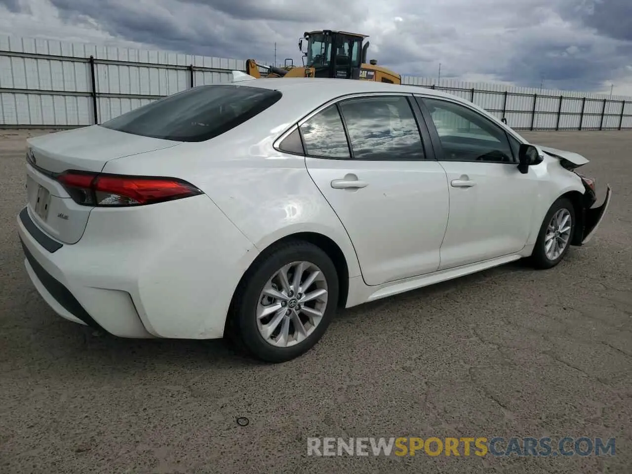 3 Photograph of a damaged car JTDFPRAE7LJ054687 TOYOTA COROLLA 2020