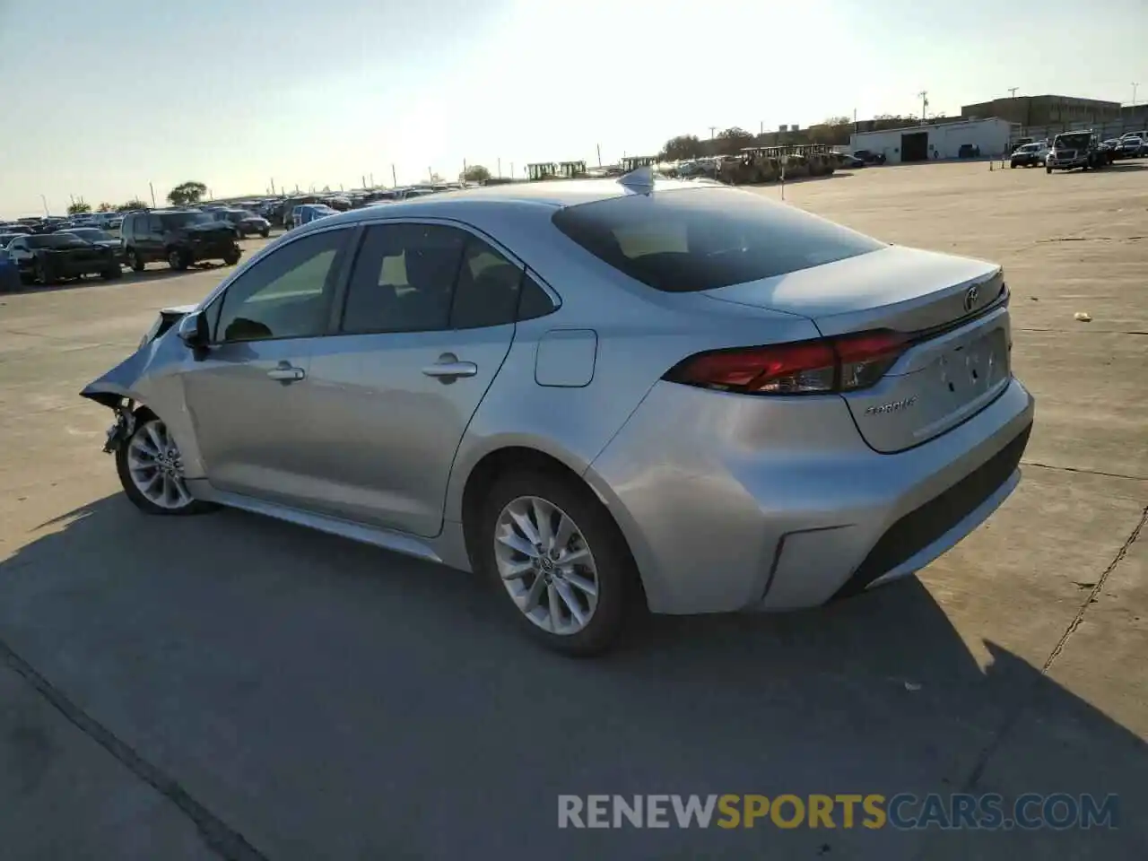 2 Photograph of a damaged car JTDFPRAEXLJ014619 TOYOTA COROLLA 2020