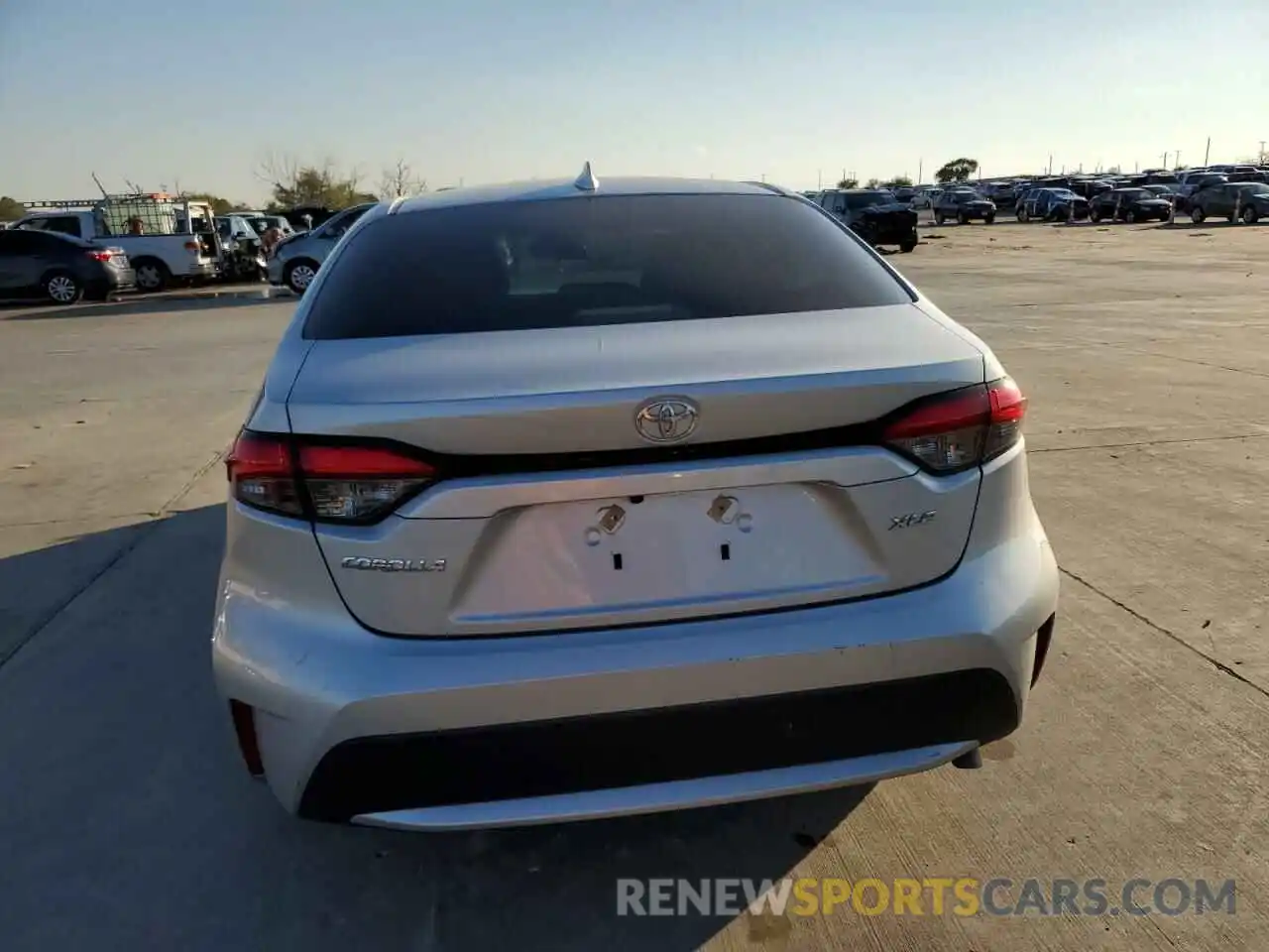 6 Photograph of a damaged car JTDFPRAEXLJ014619 TOYOTA COROLLA 2020