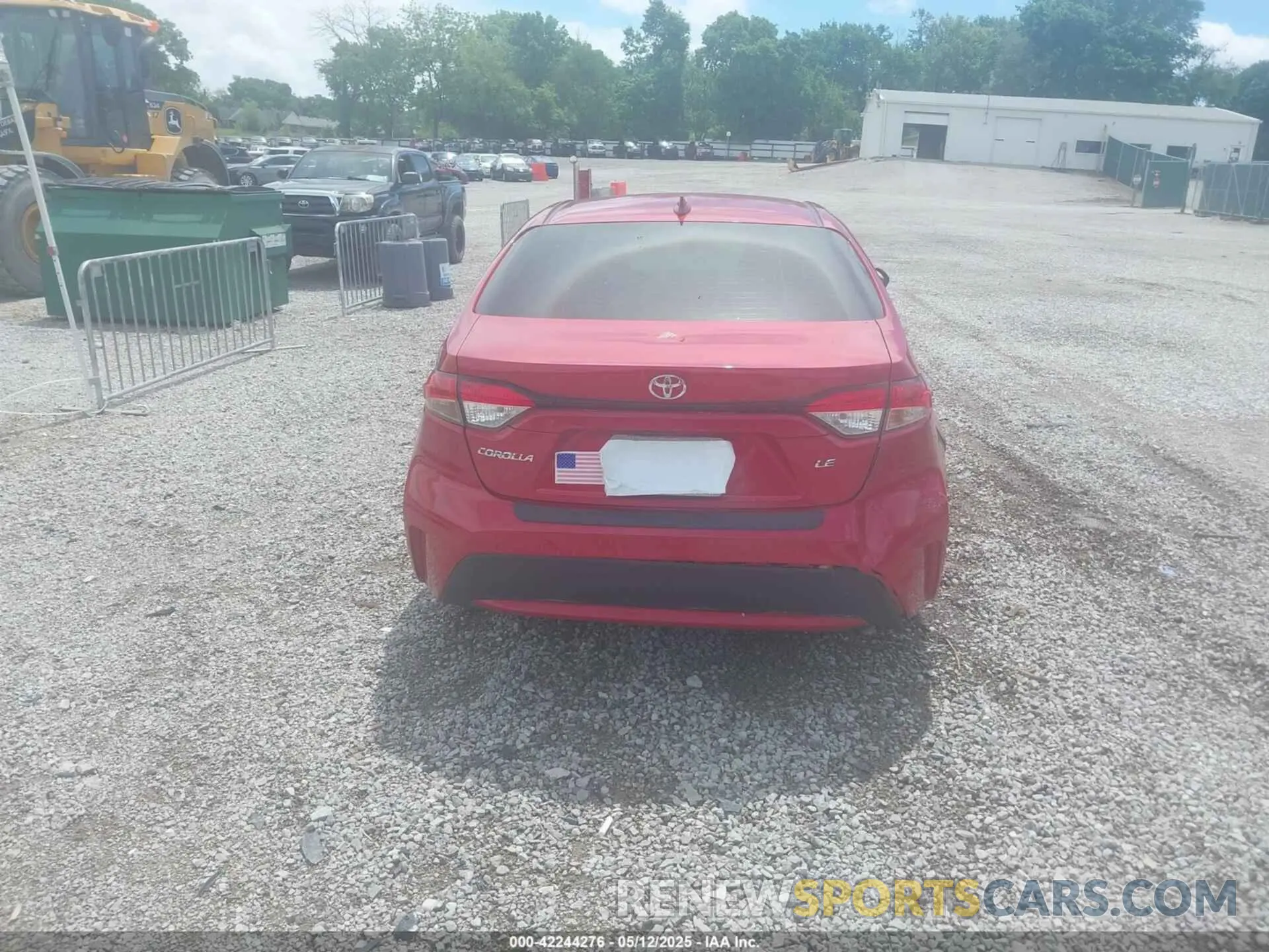 16 Photograph of a damaged car JTDHPRAE0LJ033320 TOYOTA COROLLA 2020