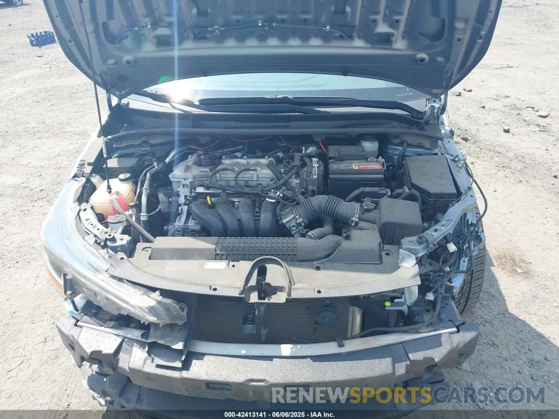 10 Photograph of a damaged car JTDHPRAE1LJ004134 TOYOTA COROLLA 2020