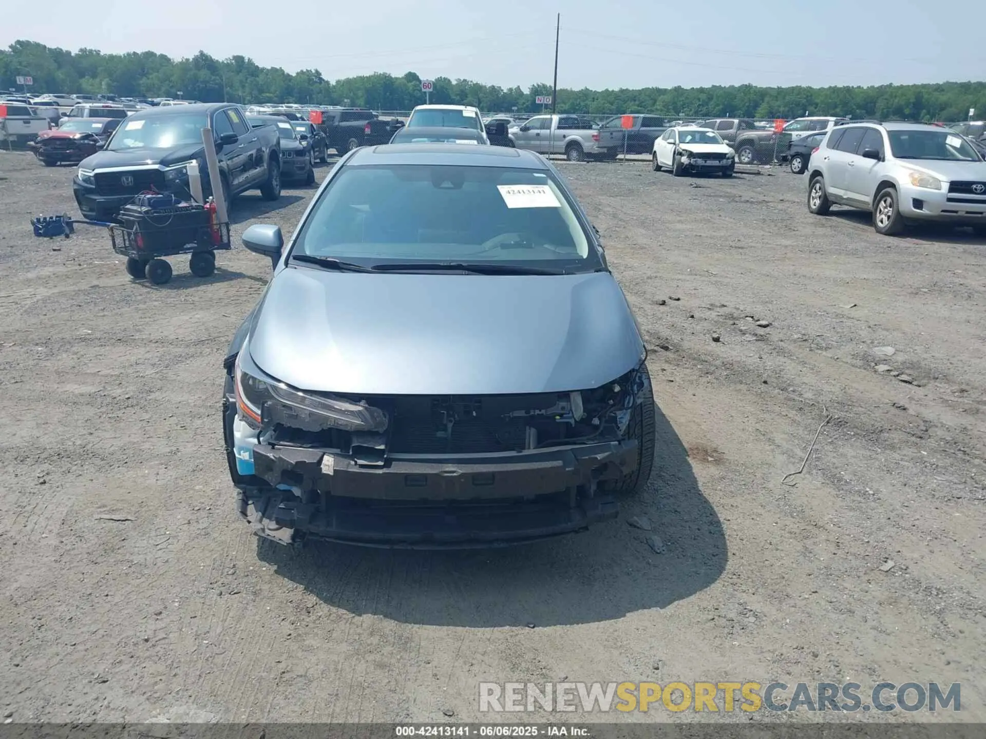 12 Photograph of a damaged car JTDHPRAE1LJ004134 TOYOTA COROLLA 2020