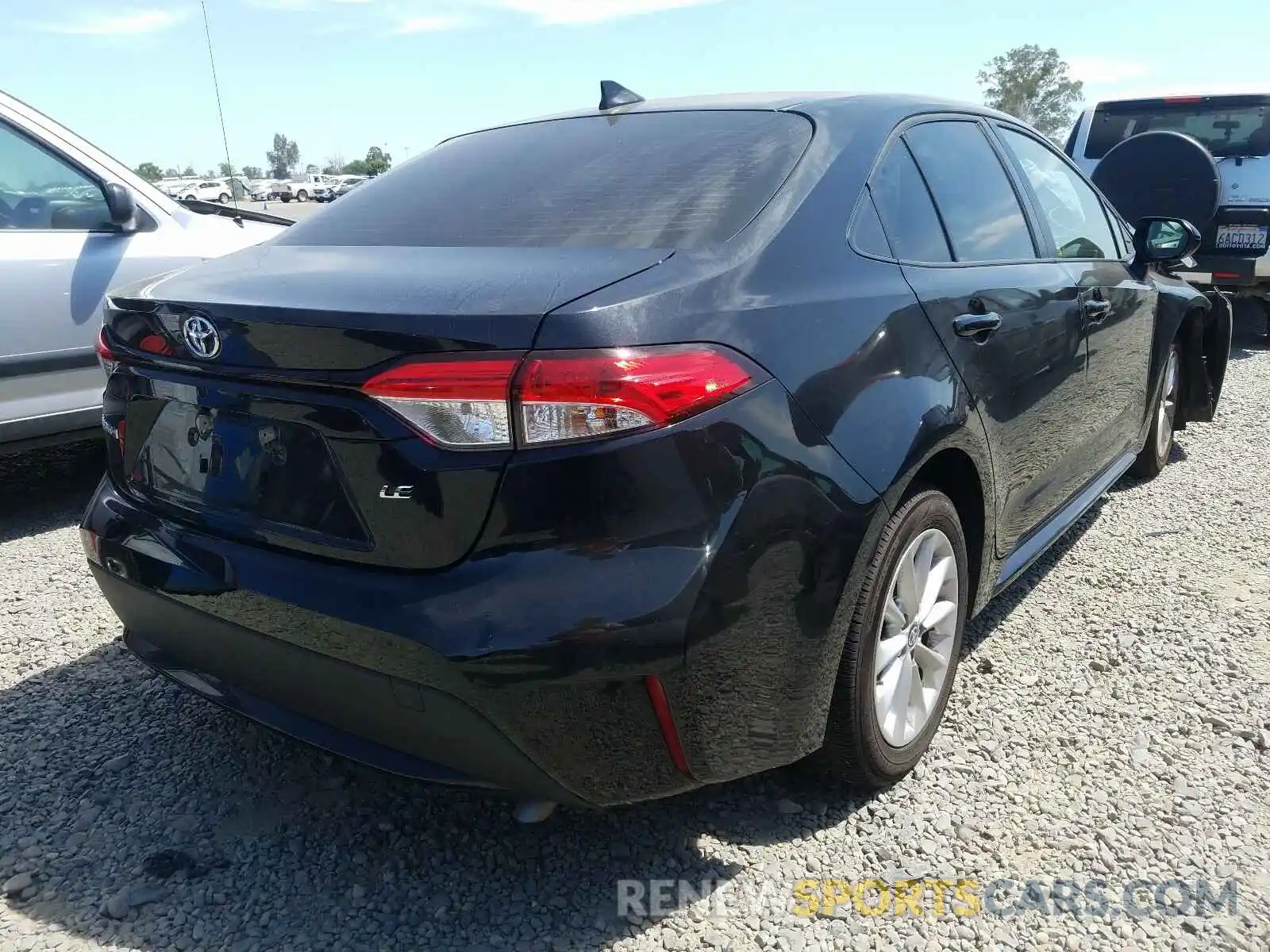 4 Photograph of a damaged car JTDHPRAE1LJ009527 TOYOTA COROLLA 2020