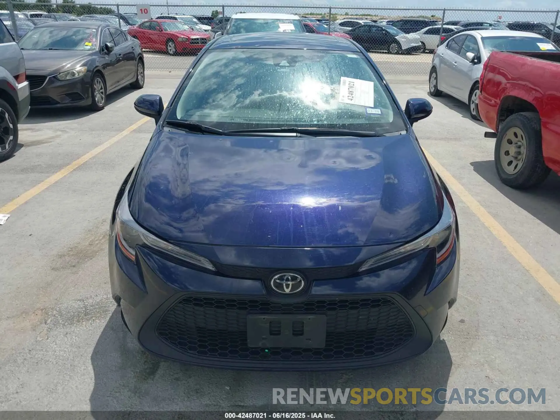 12 Photograph of a damaged car JTDHPRAE1LJ045802 TOYOTA COROLLA 2020
