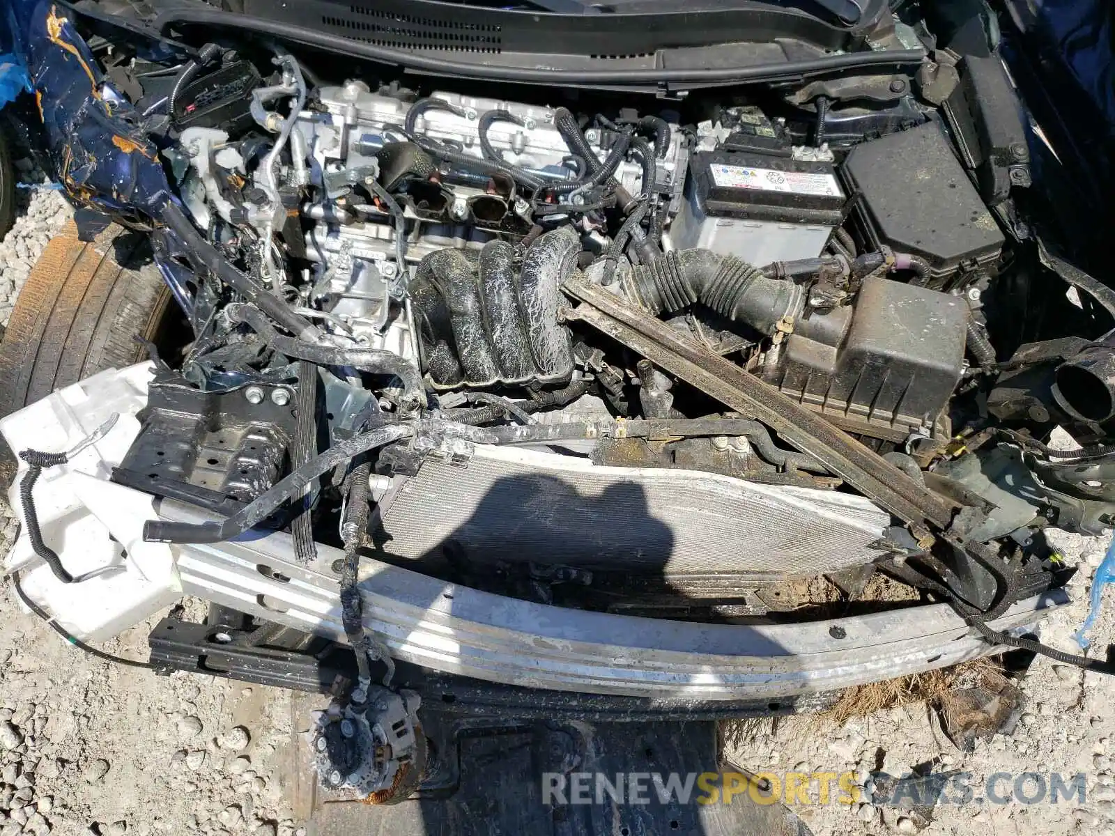 7 Photograph of a damaged car JTDHPRAE1LJ049476 TOYOTA COROLLA 2020