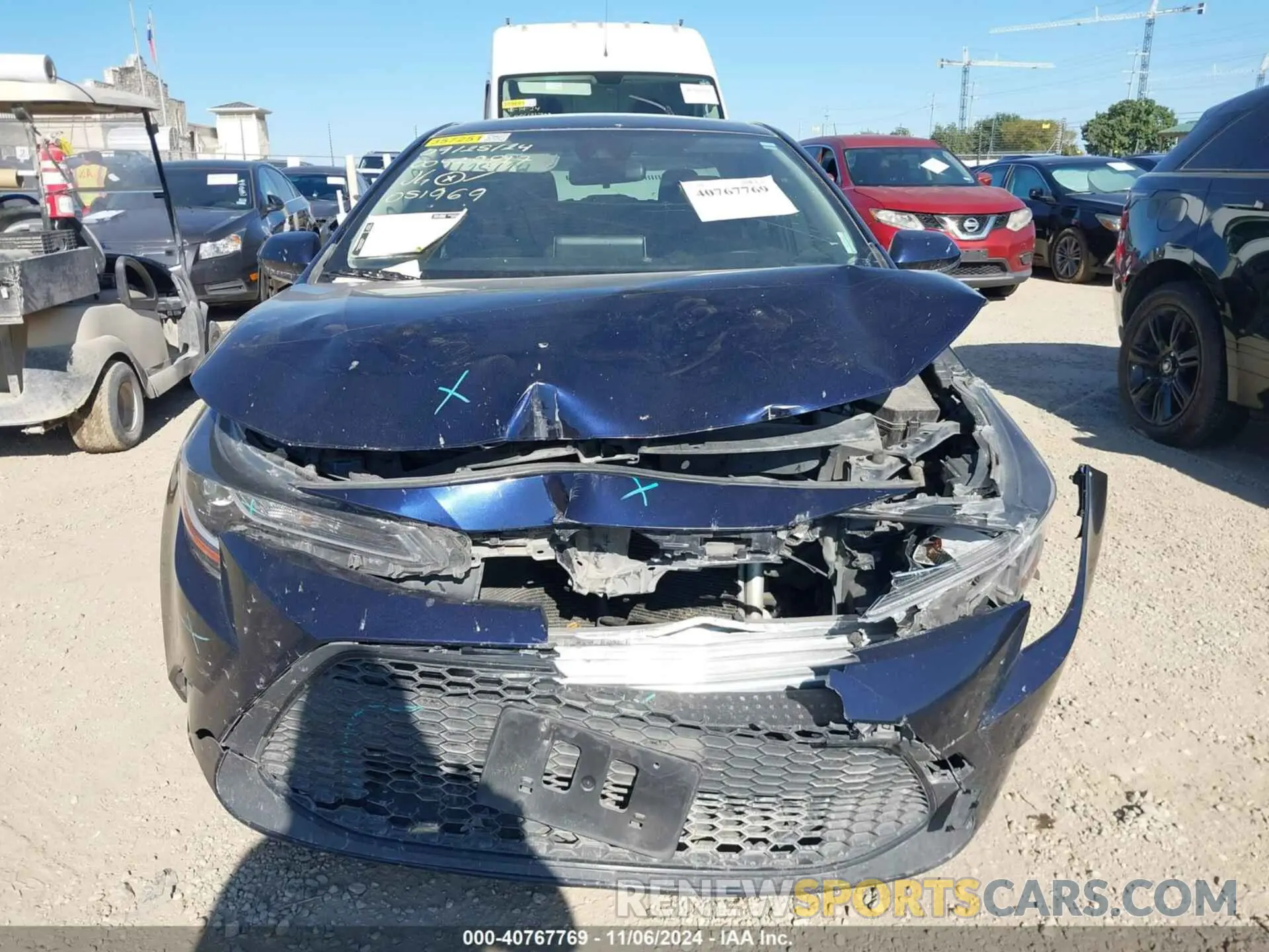 12 Photograph of a damaged car JTDHPRAE1LJ051969 TOYOTA COROLLA 2020