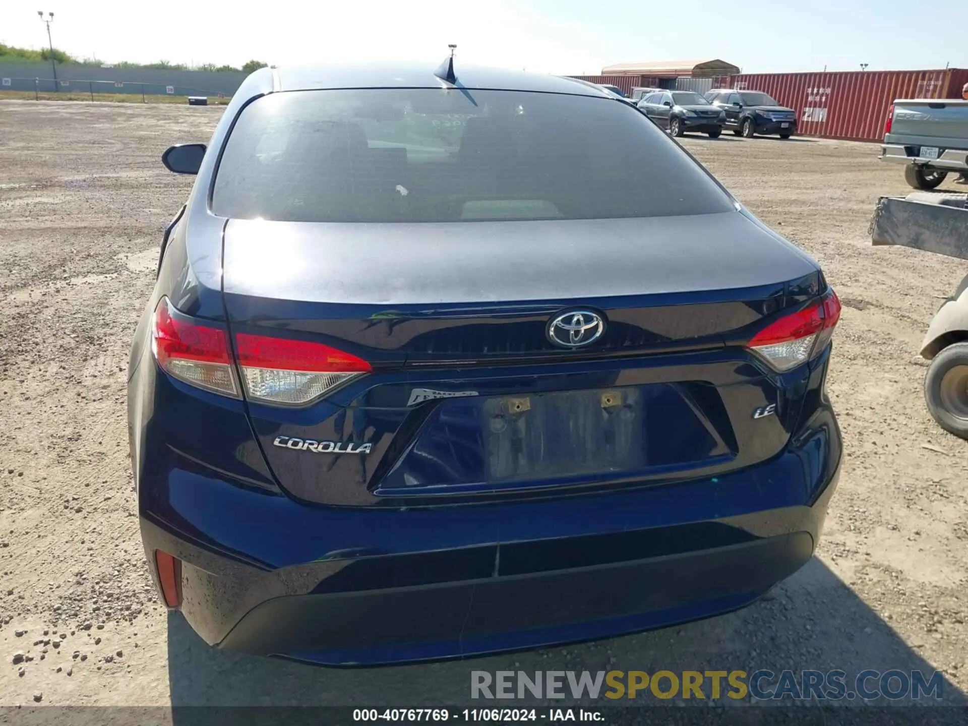 16 Photograph of a damaged car JTDHPRAE1LJ051969 TOYOTA COROLLA 2020