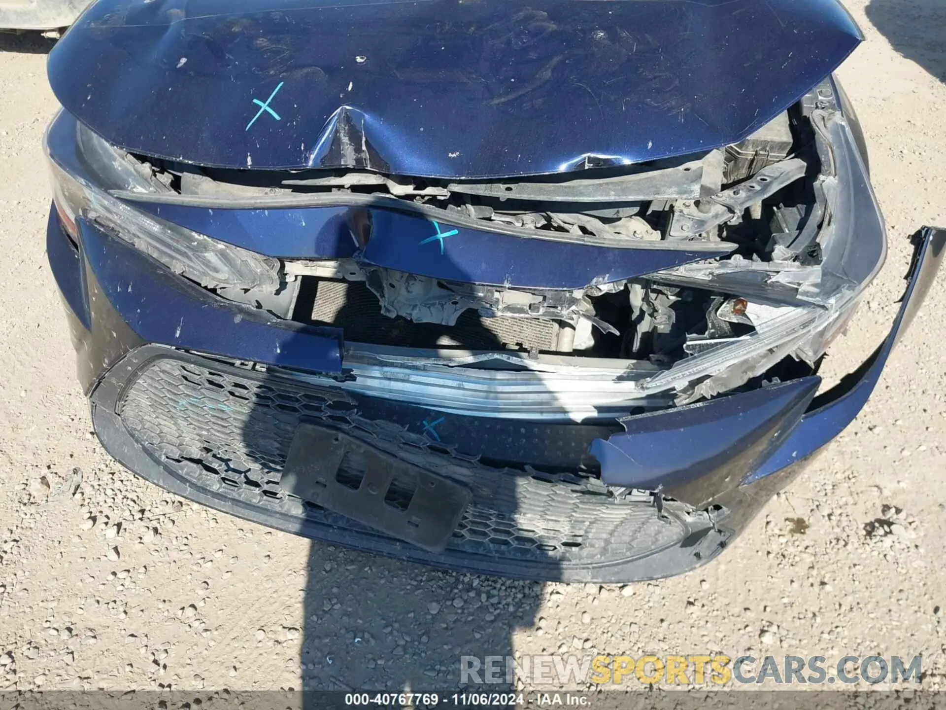 6 Photograph of a damaged car JTDHPRAE1LJ051969 TOYOTA COROLLA 2020