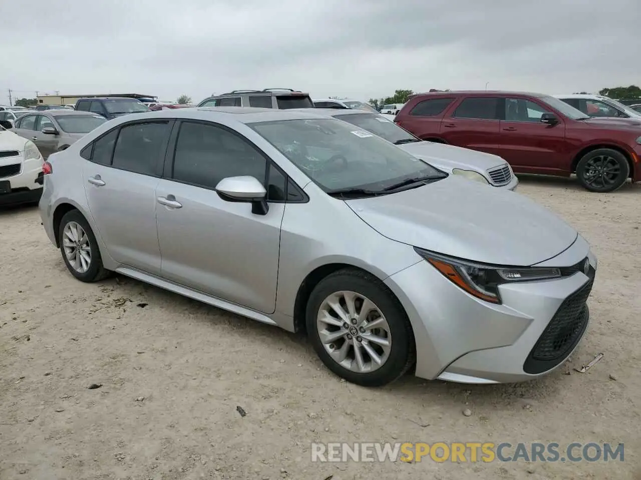 4 Photograph of a damaged car JTDHPRAE2LJ001792 TOYOTA COROLLA 2020