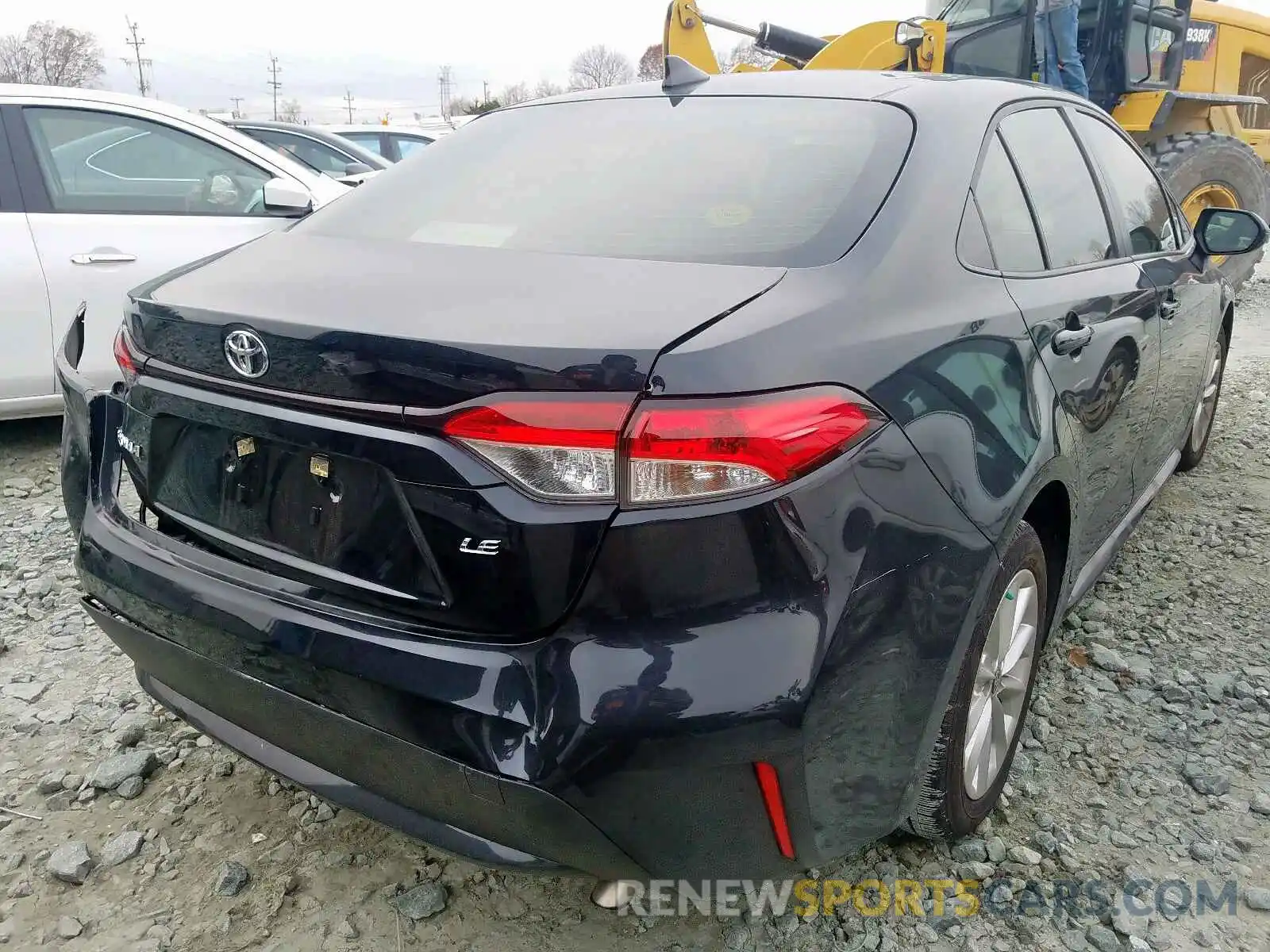 4 Photograph of a damaged car JTDHPRAE2LJ014137 TOYOTA COROLLA 2020