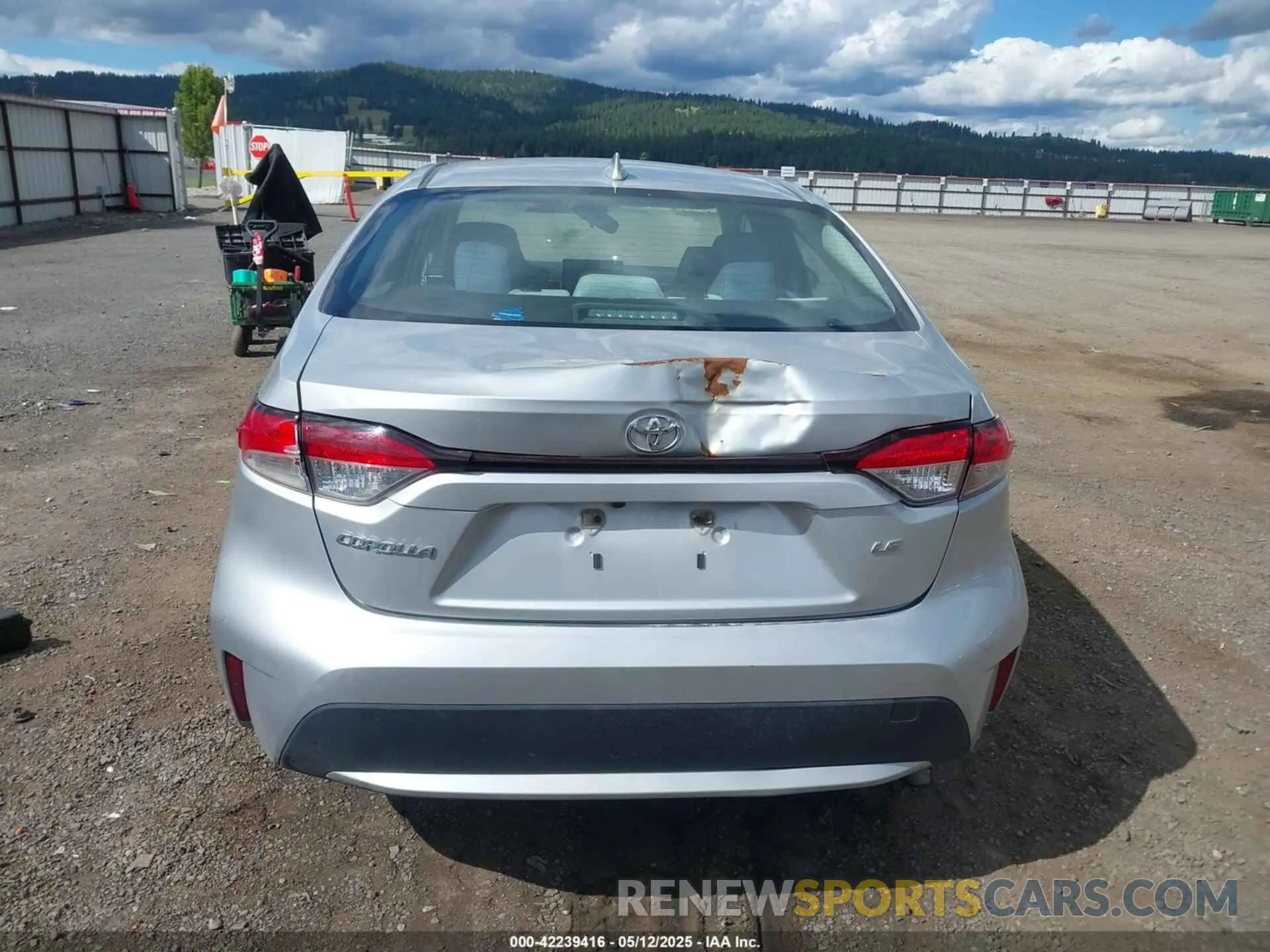 17 Photograph of a damaged car JTDHPRAE2LJ030824 TOYOTA COROLLA 2020