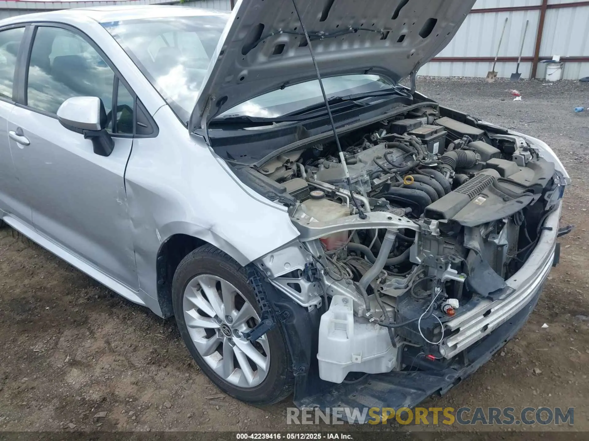 6 Photograph of a damaged car JTDHPRAE2LJ030824 TOYOTA COROLLA 2020