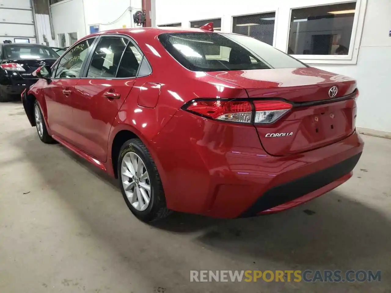 3 Photograph of a damaged car JTDHPRAE2LJ034372 TOYOTA COROLLA 2020