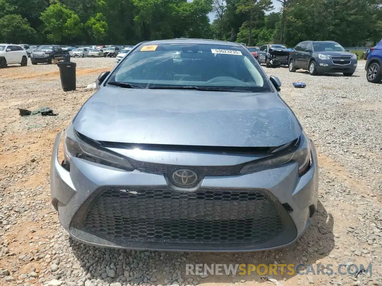 5 Photograph of a damaged car JTDHPRAE2LJ052970 TOYOTA COROLLA 2020