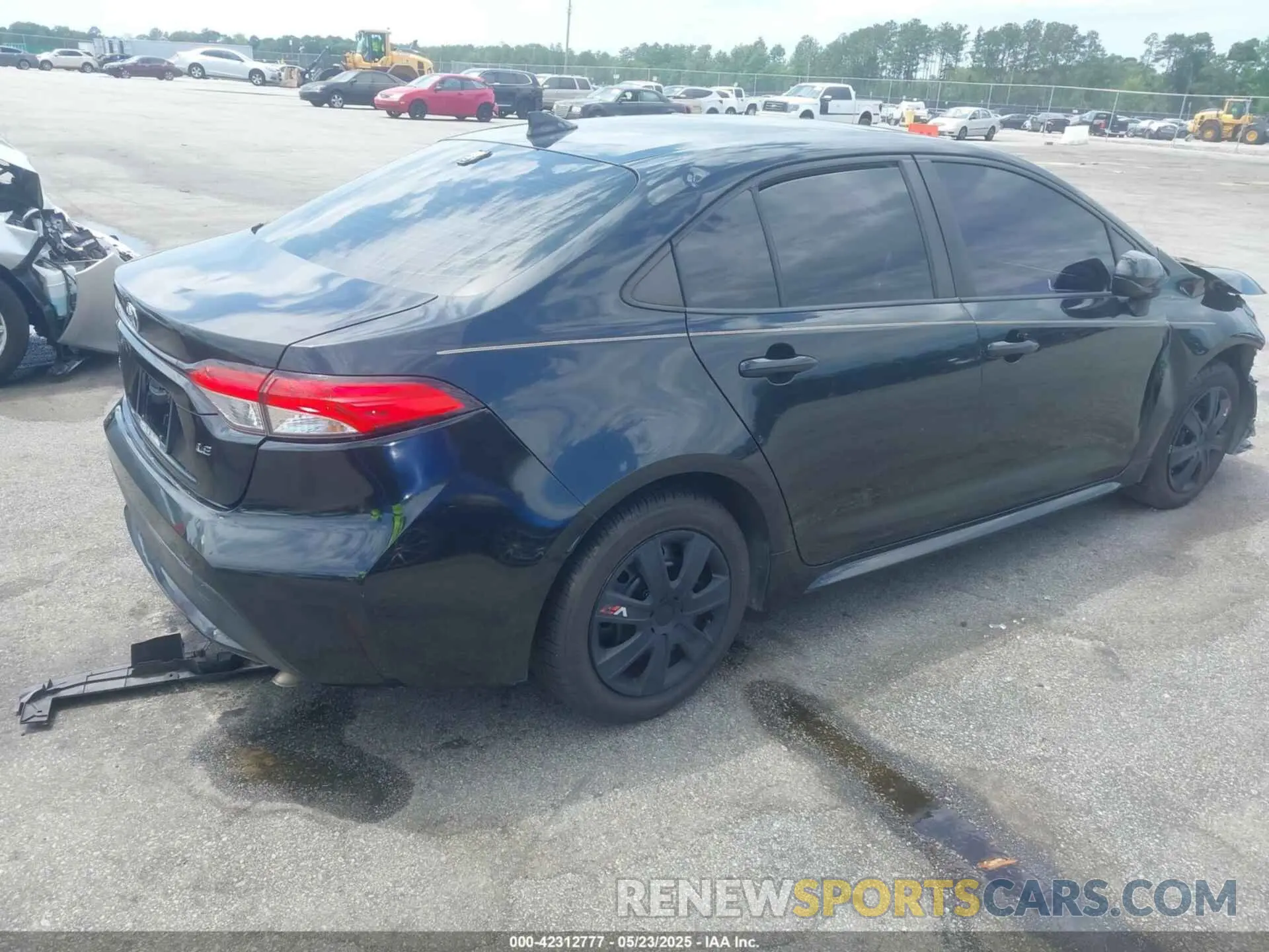 4 Photograph of a damaged car JTDHPRAE3LJ026247 TOYOTA COROLLA 2020