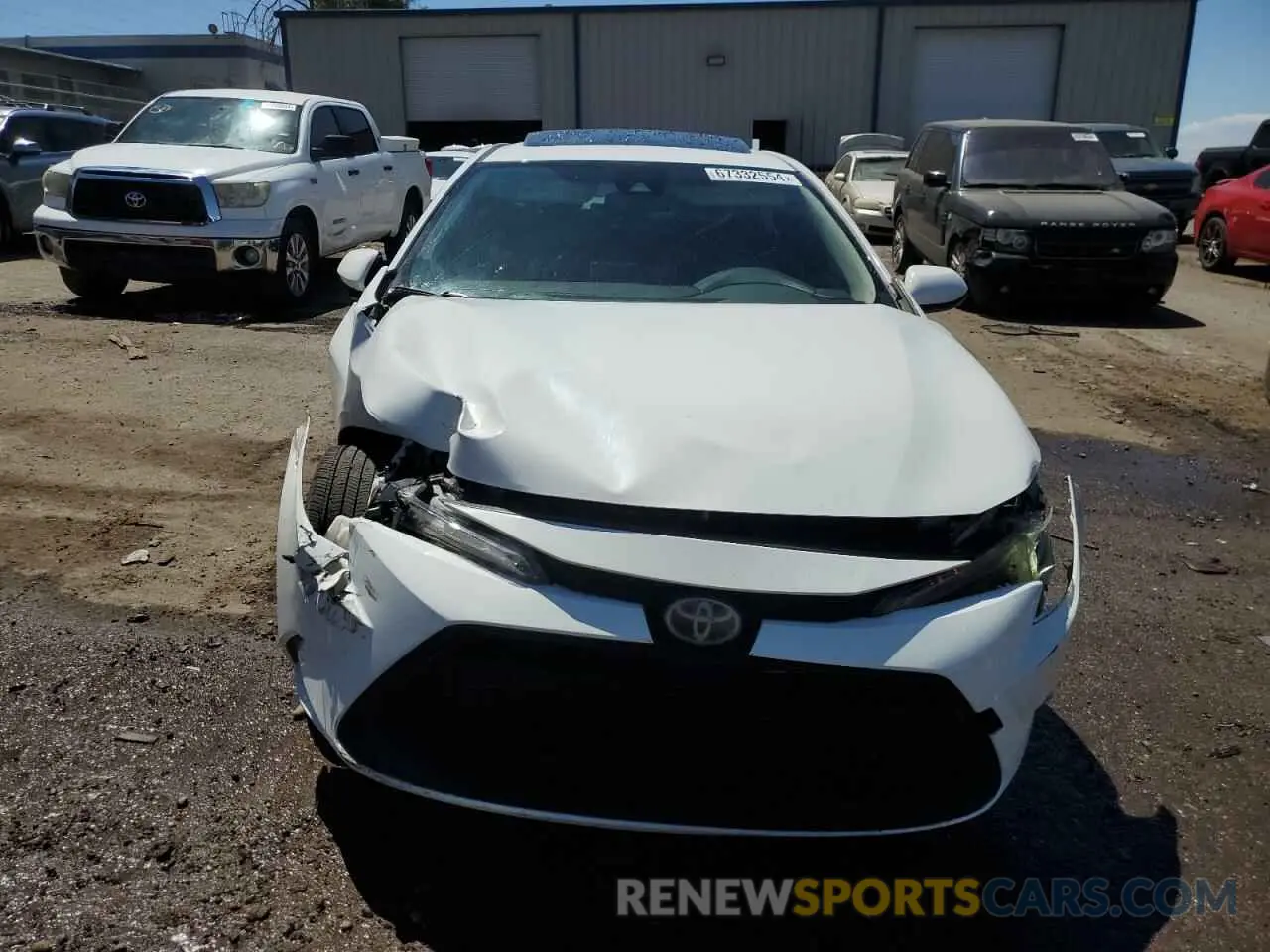 5 Photograph of a damaged car JTDHPRAE3LJ029357 TOYOTA COROLLA 2020
