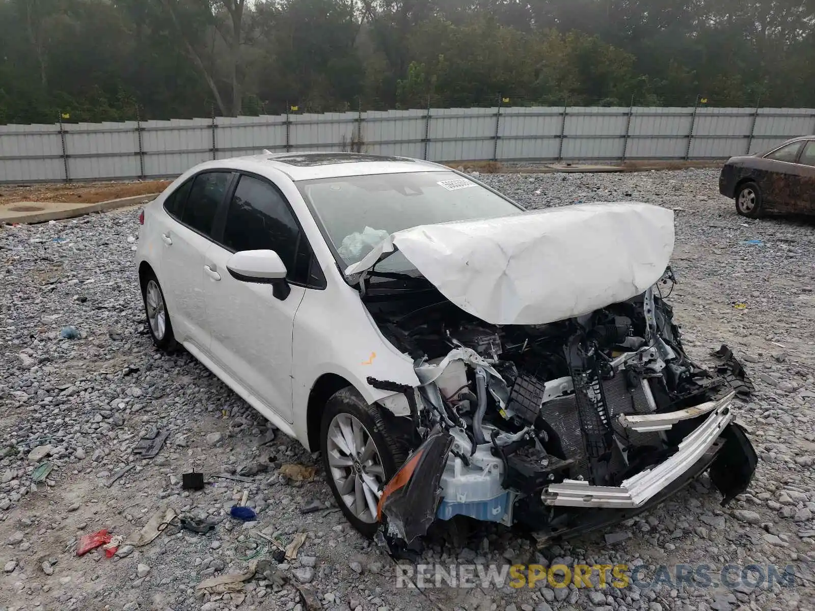 1 Photograph of a damaged car JTDHPRAE3LJ029729 TOYOTA COROLLA 2020