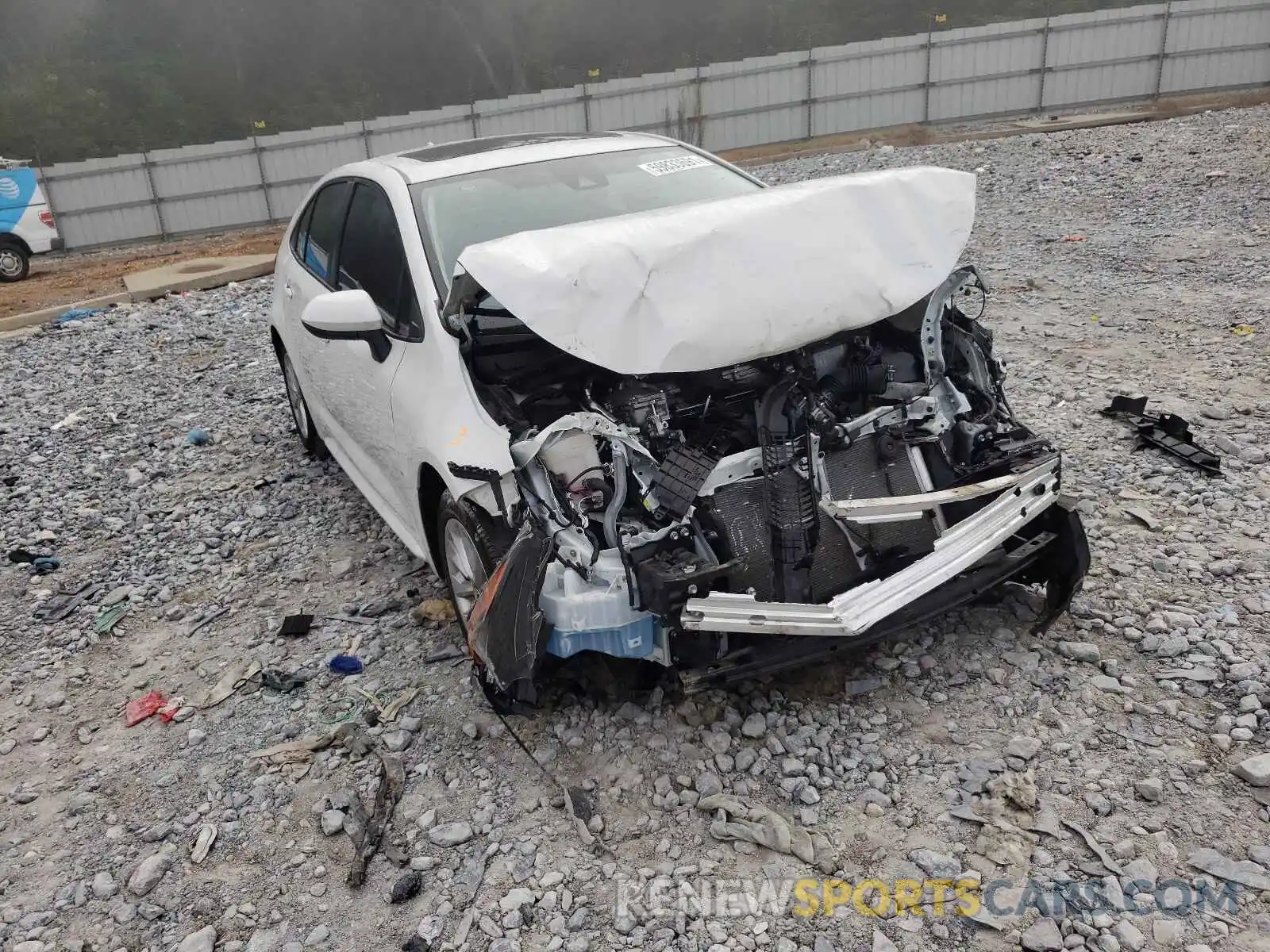 9 Photograph of a damaged car JTDHPRAE3LJ029729 TOYOTA COROLLA 2020