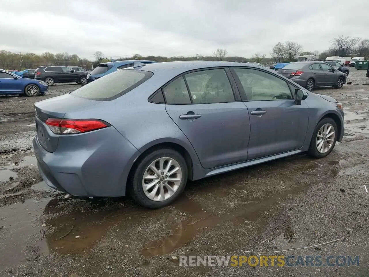 3 Photograph of a damaged car JTDHPRAE3LJ038463 TOYOTA COROLLA 2020