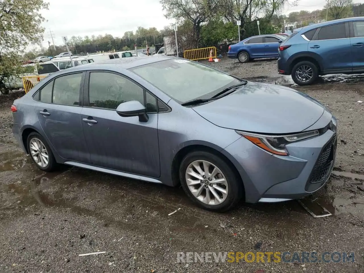 4 Photograph of a damaged car JTDHPRAE3LJ038463 TOYOTA COROLLA 2020