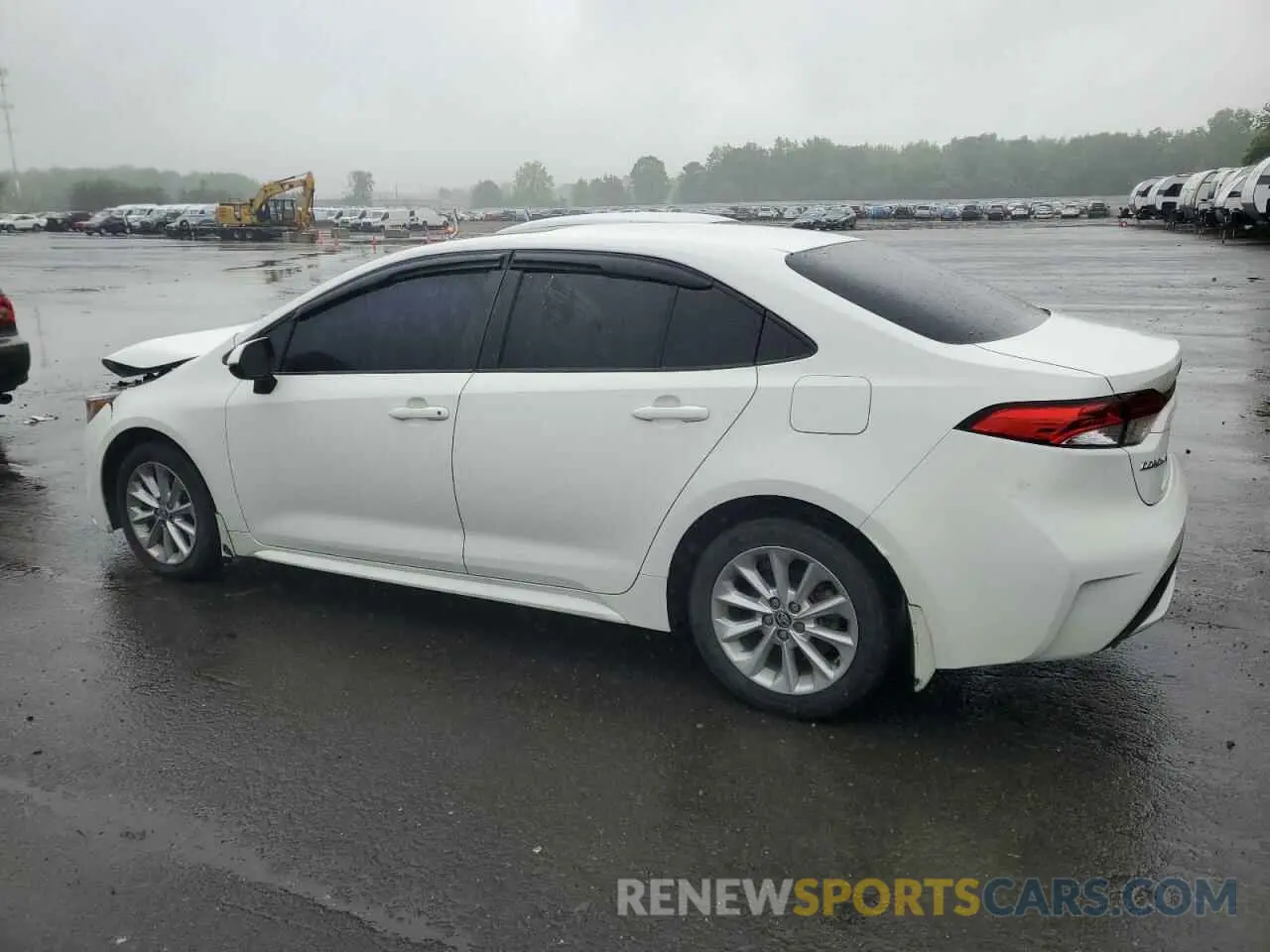 2 Photograph of a damaged car JTDHPRAE3LJ044635 TOYOTA COROLLA 2020