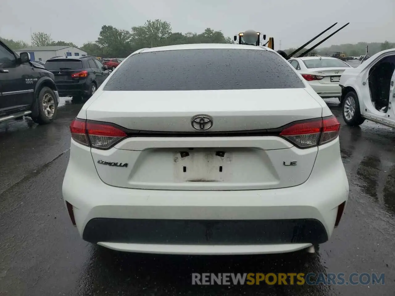 6 Photograph of a damaged car JTDHPRAE3LJ044635 TOYOTA COROLLA 2020